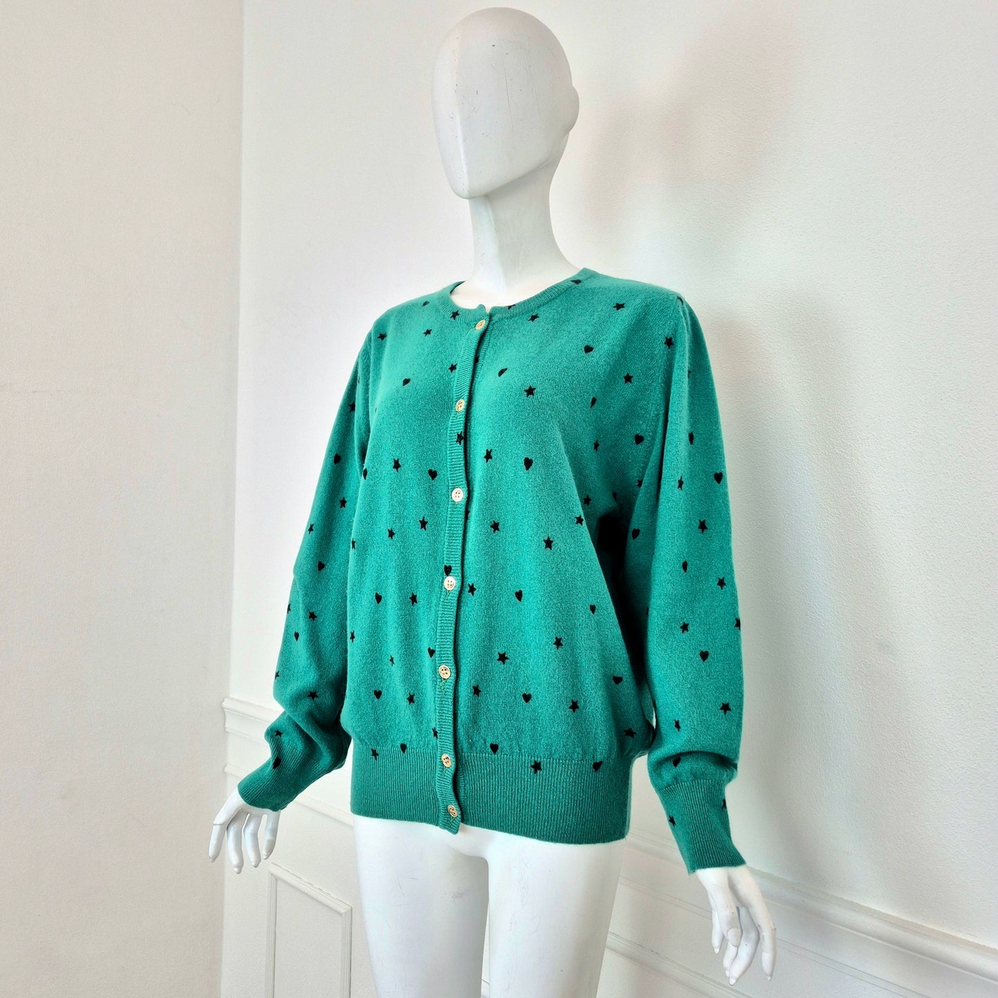 Jean Charles de Castelbajac pour Iceberg | Cardigan verde Tom e Gerry