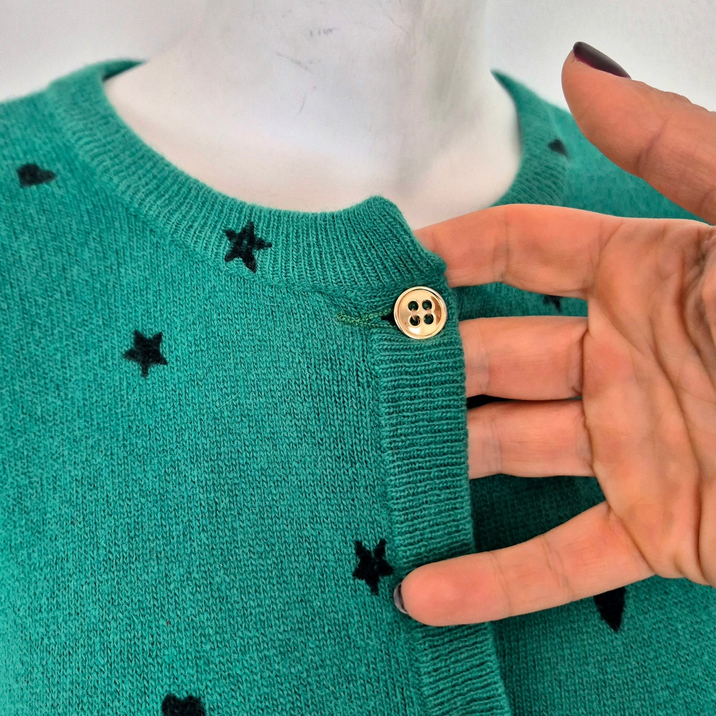Jean Charles de Castelbajac pour Iceberg | Cardigan verde Tom e Gerry