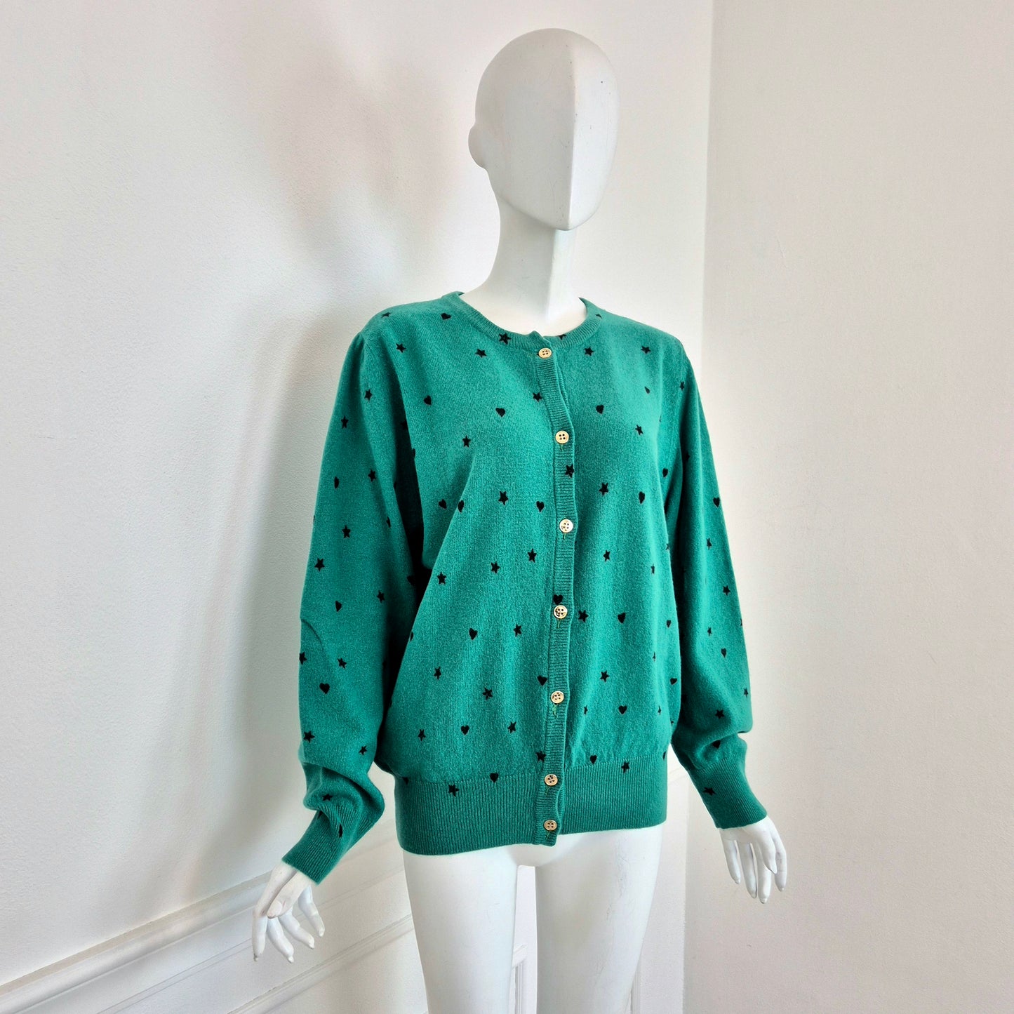 Jean Charles de Castelbajac pour Iceberg | Cardigan verde Tom e Gerry