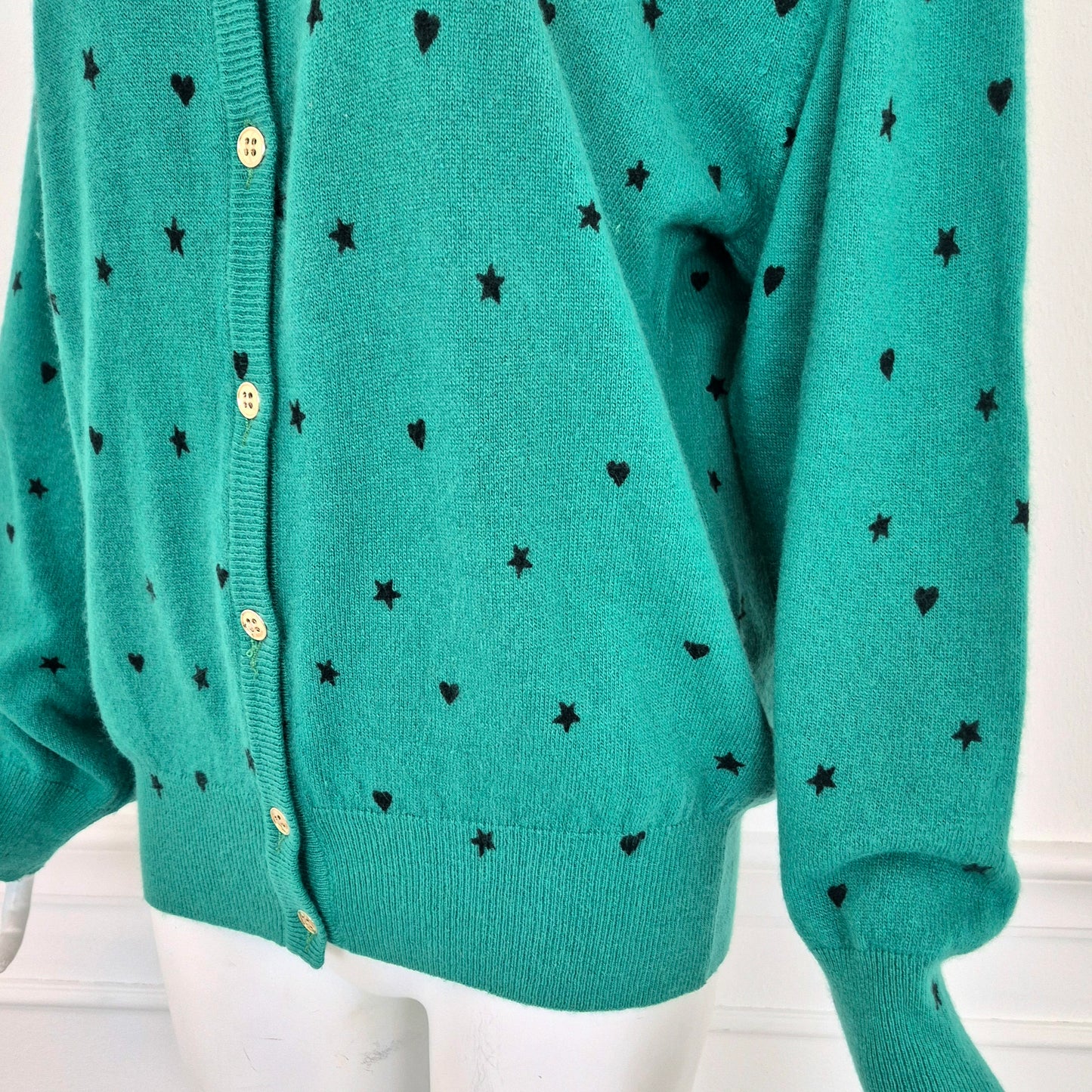 Jean Charles de Castelbajac pour Iceberg | Cardigan verde Tom e Gerry
