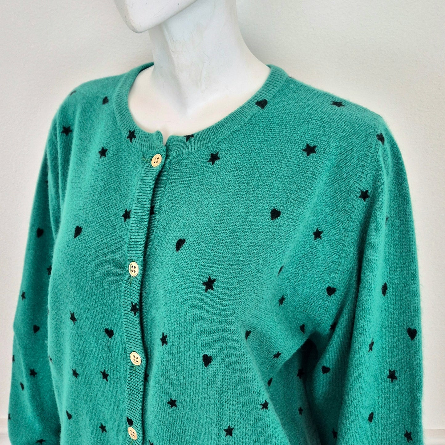 Jean Charles de Castelbajac pour Iceberg | Cardigan verde Tom e Gerry