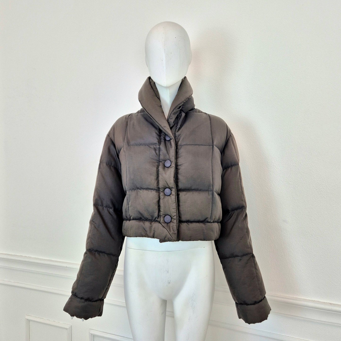 Romeo Gigli | Piumino corto marrone