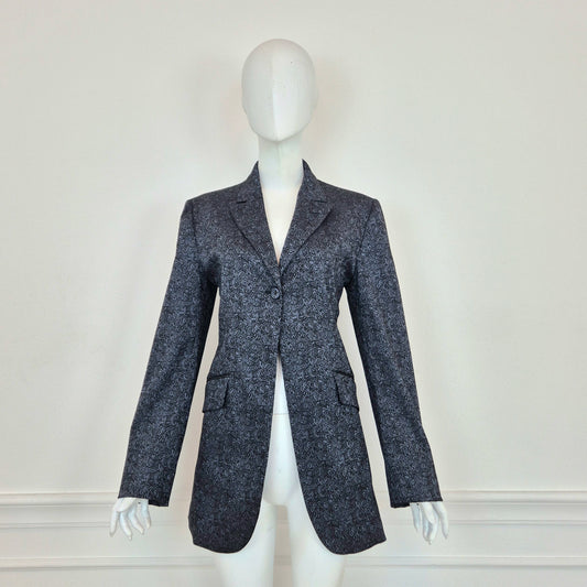 Romeo Gigli | Blazer tessuto cangiante floreale