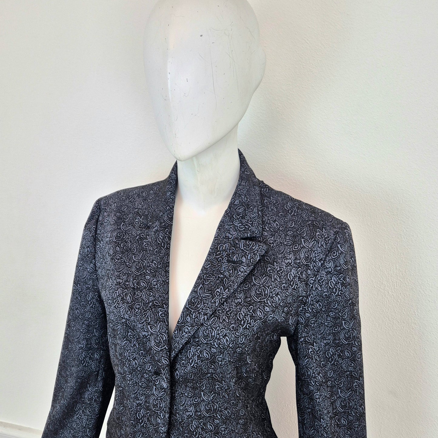 Romeo Gigli | Blazer tessuto cangiante floreale