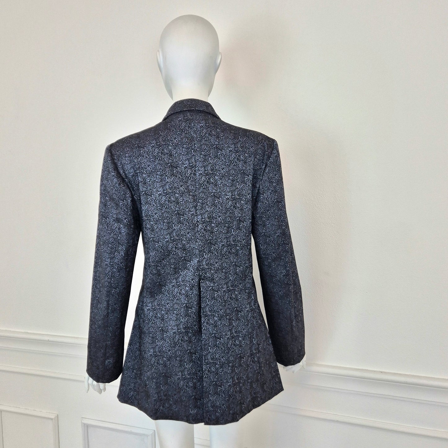 Romeo Gigli | Blazer tessuto cangiante floreale