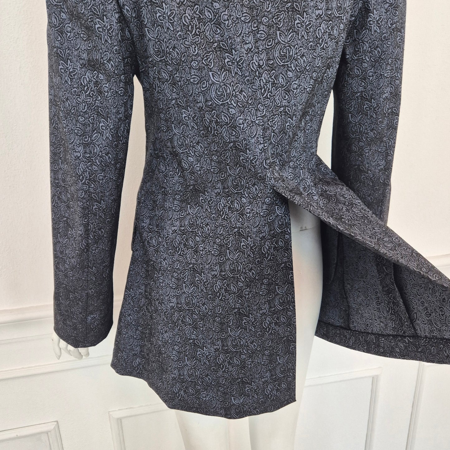 Romeo Gigli | Blazer tessuto cangiante floreale