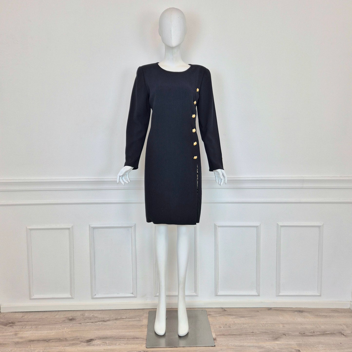 Valentino | Abito vintage bottoni tartaruga