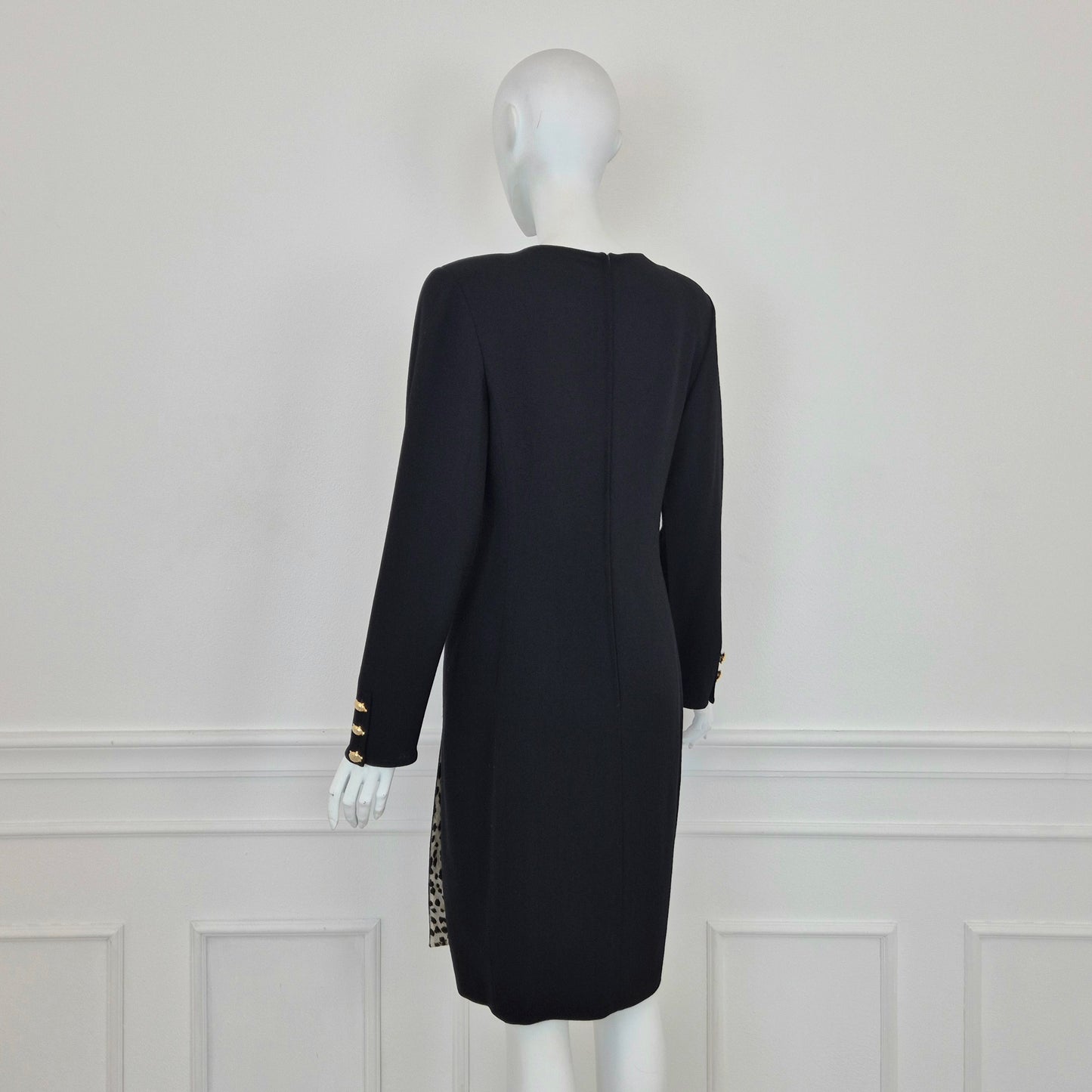 Valentino | Abito vintage bottoni tartaruga