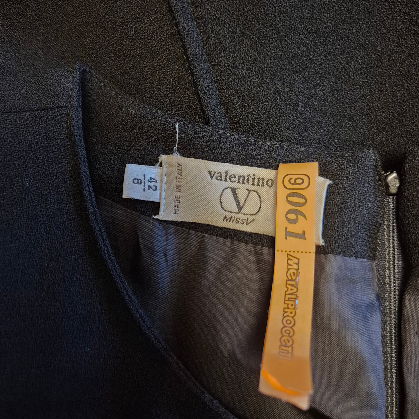 Valentino | Abito vintage bottoni tartaruga