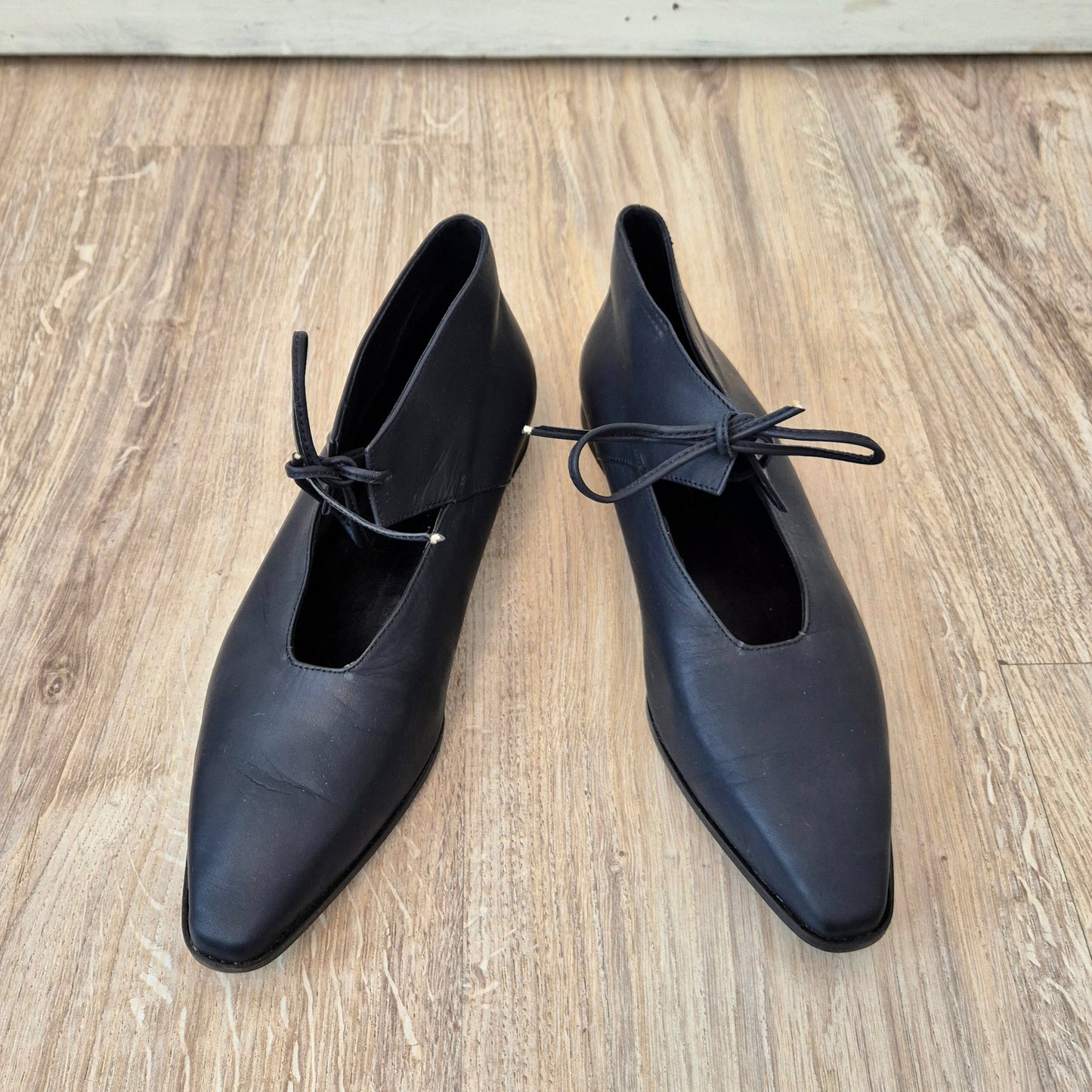 Romeo Gigli |Scarpe vintage pelle blu