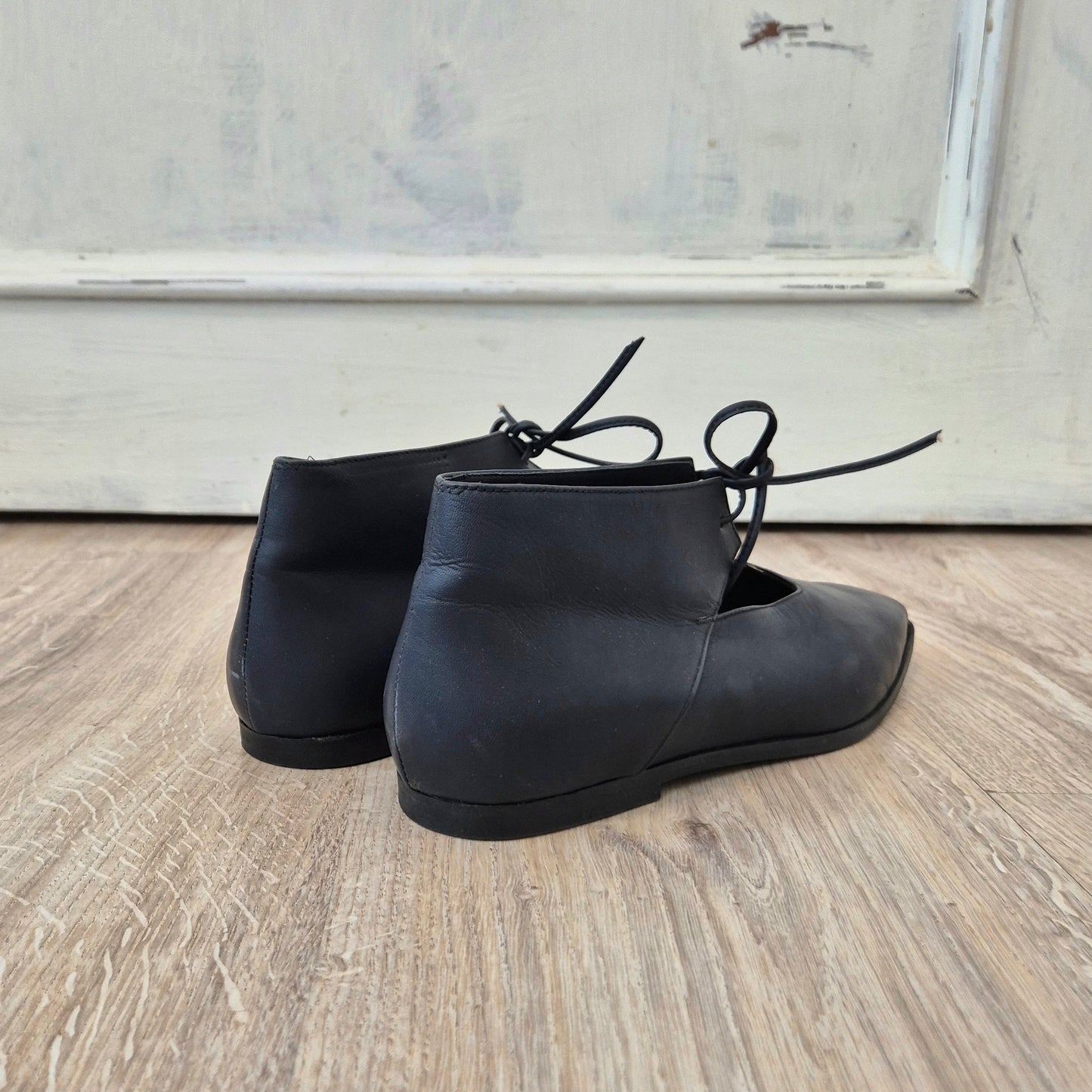 Romeo Gigli |Scarpe vintage pelle blu