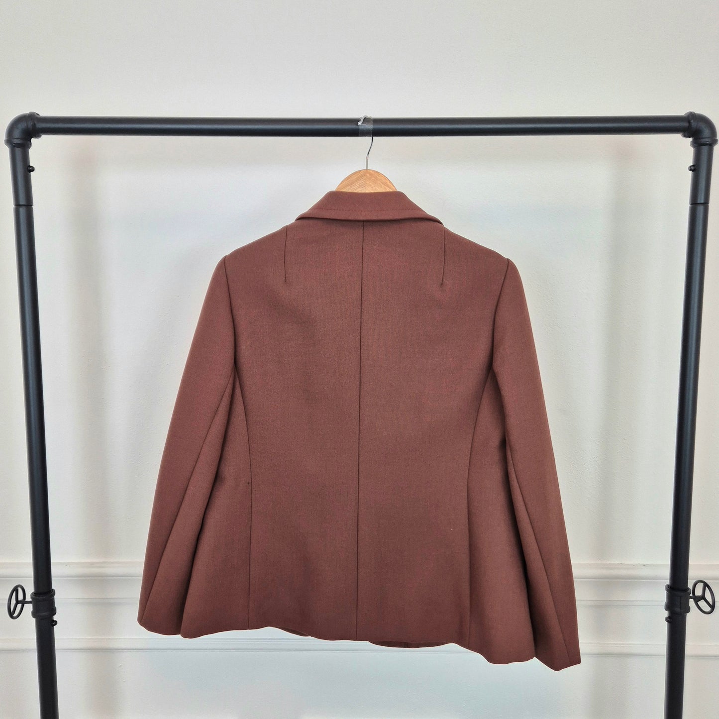 Giacca vintage coccio bottoni oro