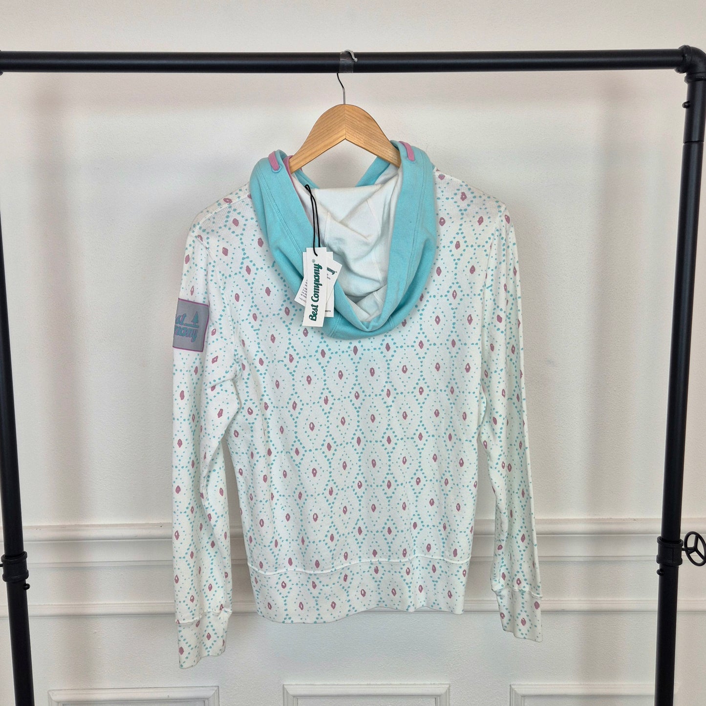 Best Companyby Olmes Carretti | Felpa bianca con cappuccio