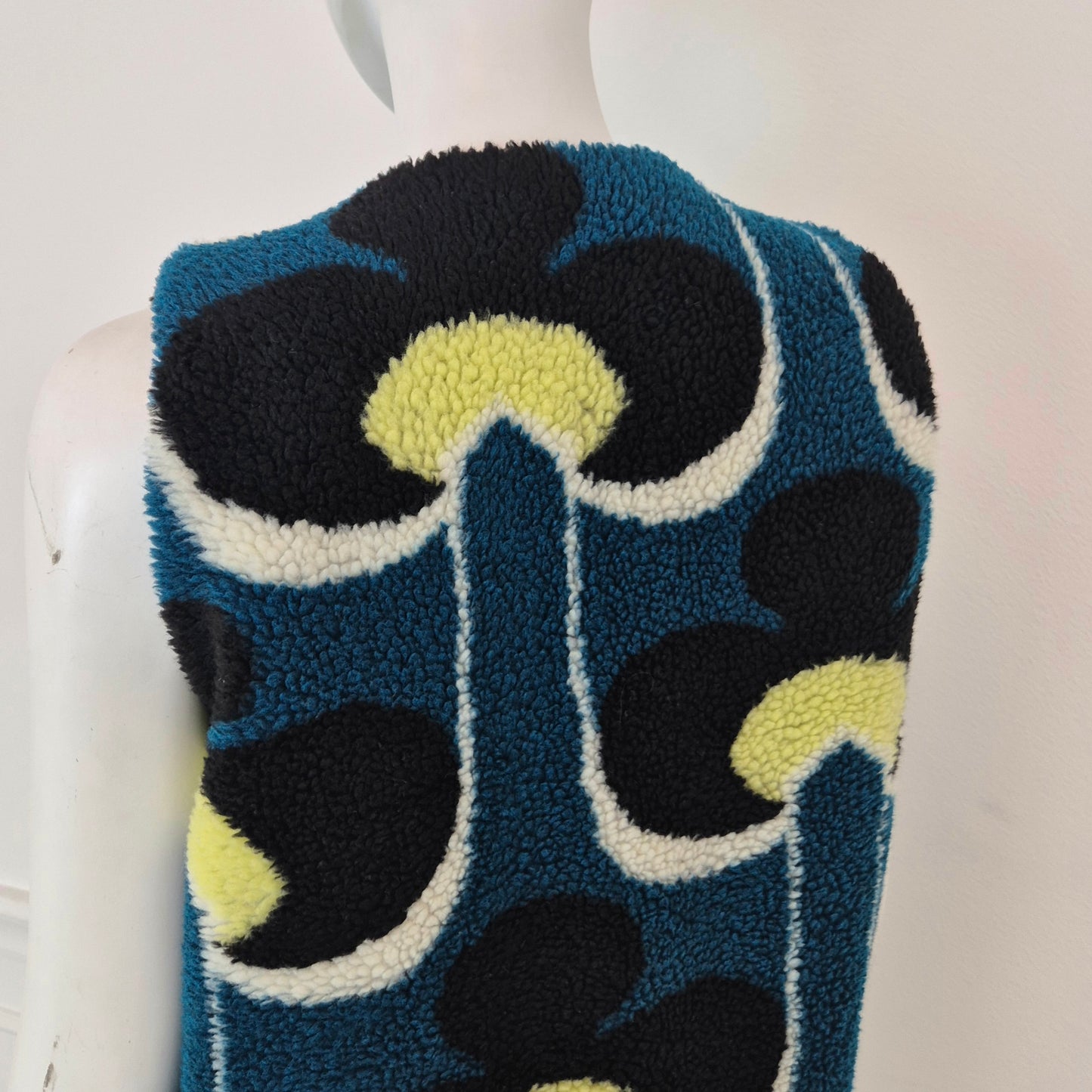Marni | Gilet ecopelliccia stampa optical