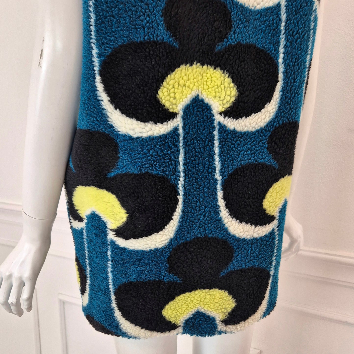 Marni | Gilet ecopelliccia stampa optical