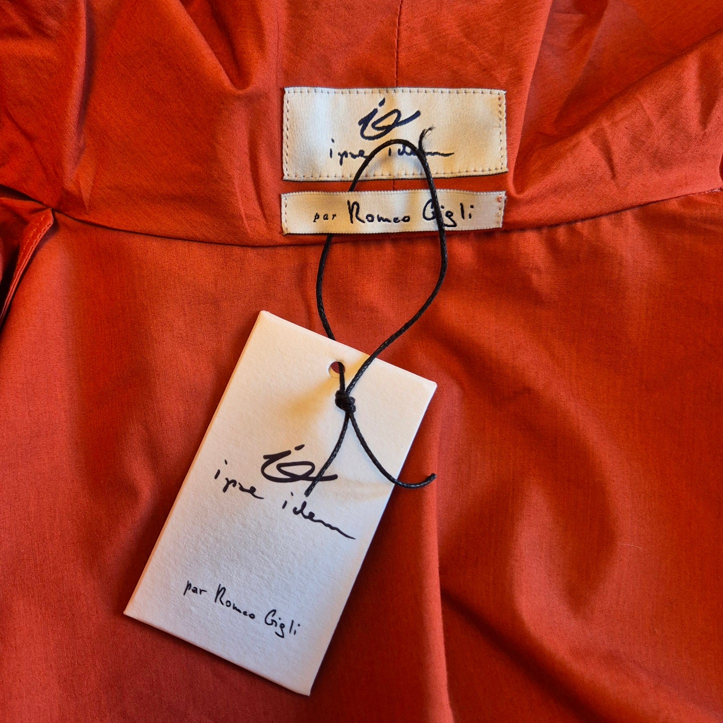 Io Ipse Idem Romeo Gigli | Camicia arancione fall 2009