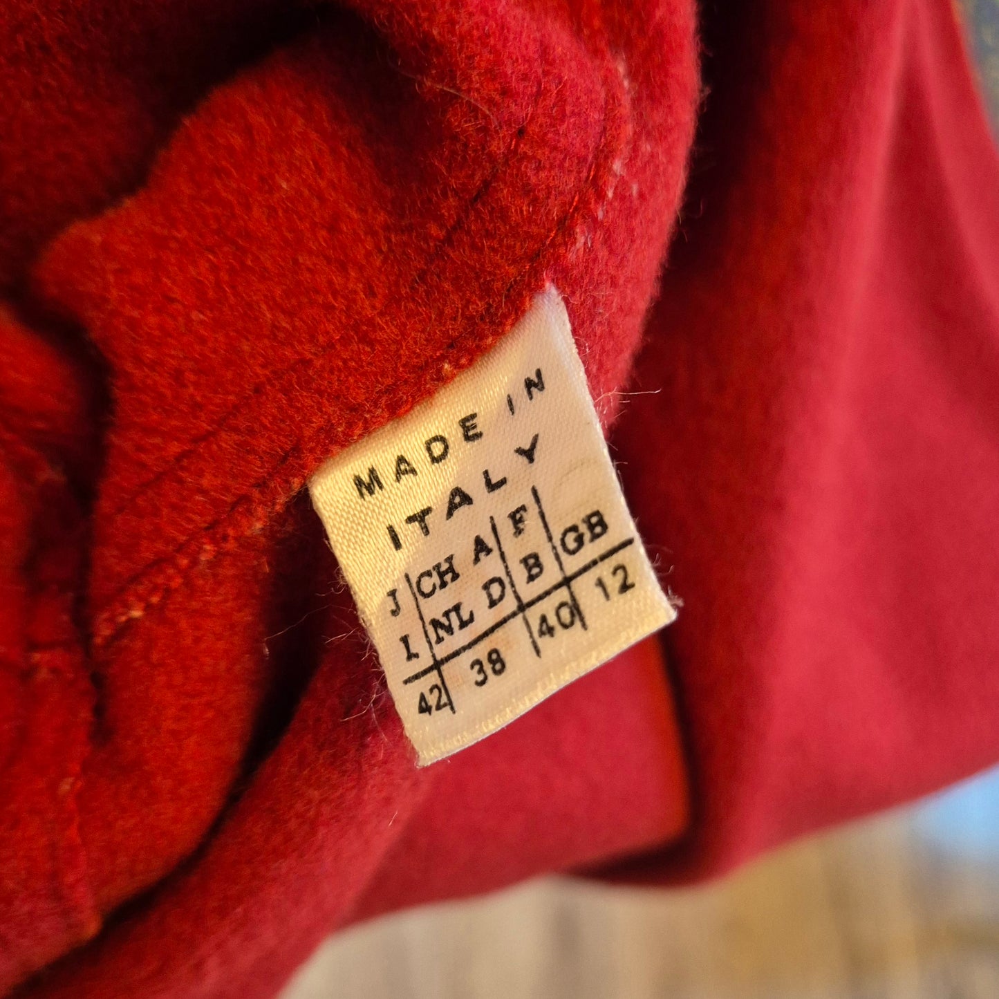 Sportmax | Cappottino sfoderato borgogna bottoni ancora