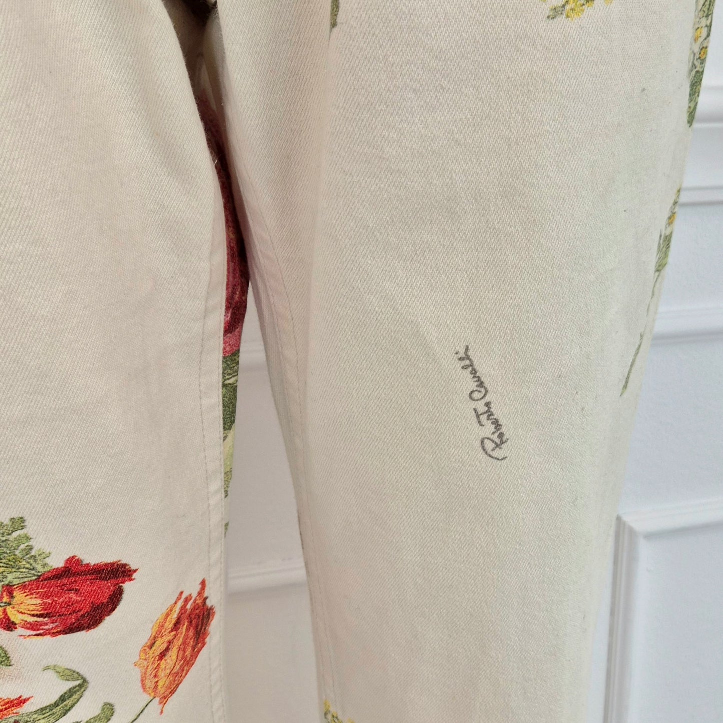 Roberto Cavalli | Jeans fiori + animalier ss 2002