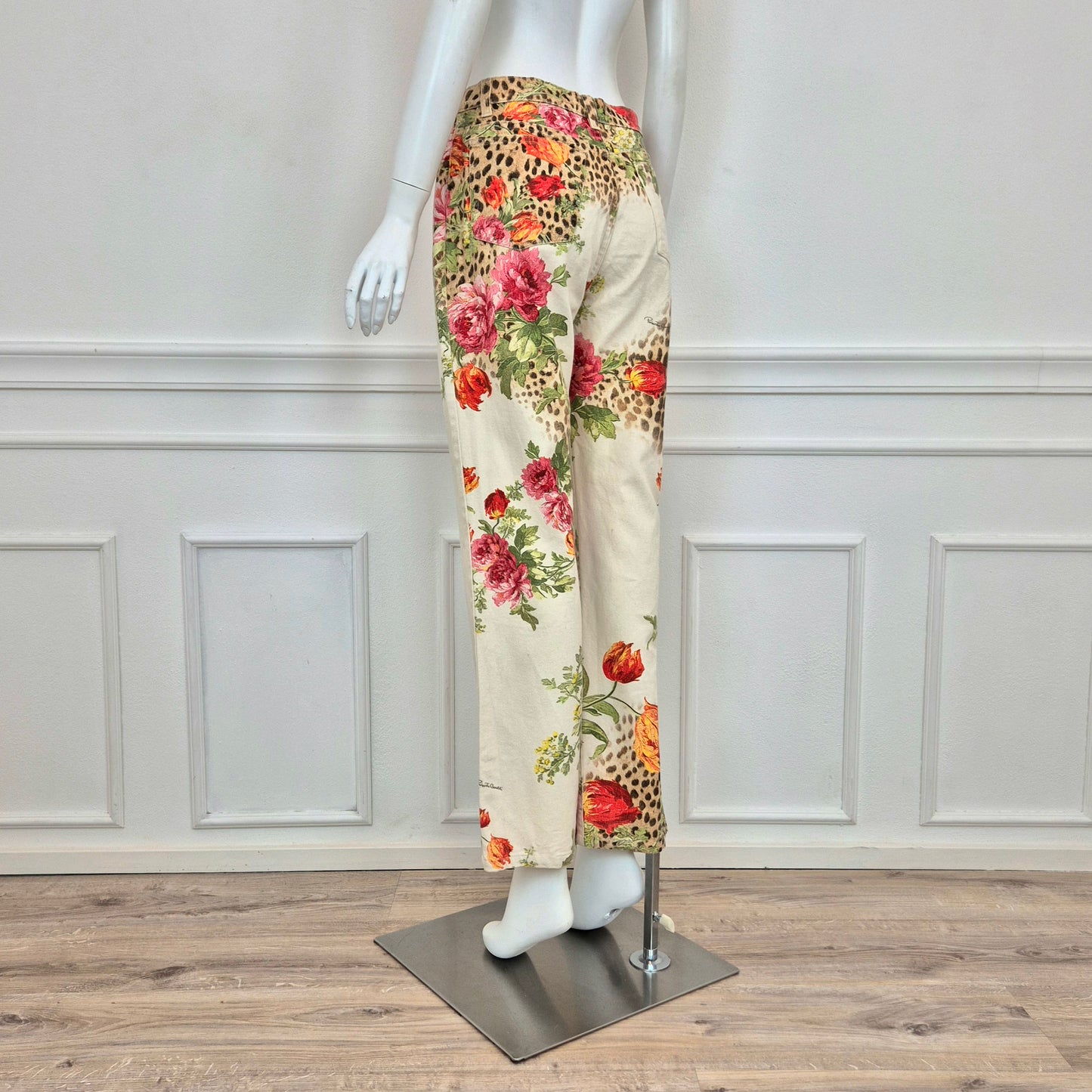 Roberto Cavalli | Jeans fiori + animalier ss 2002