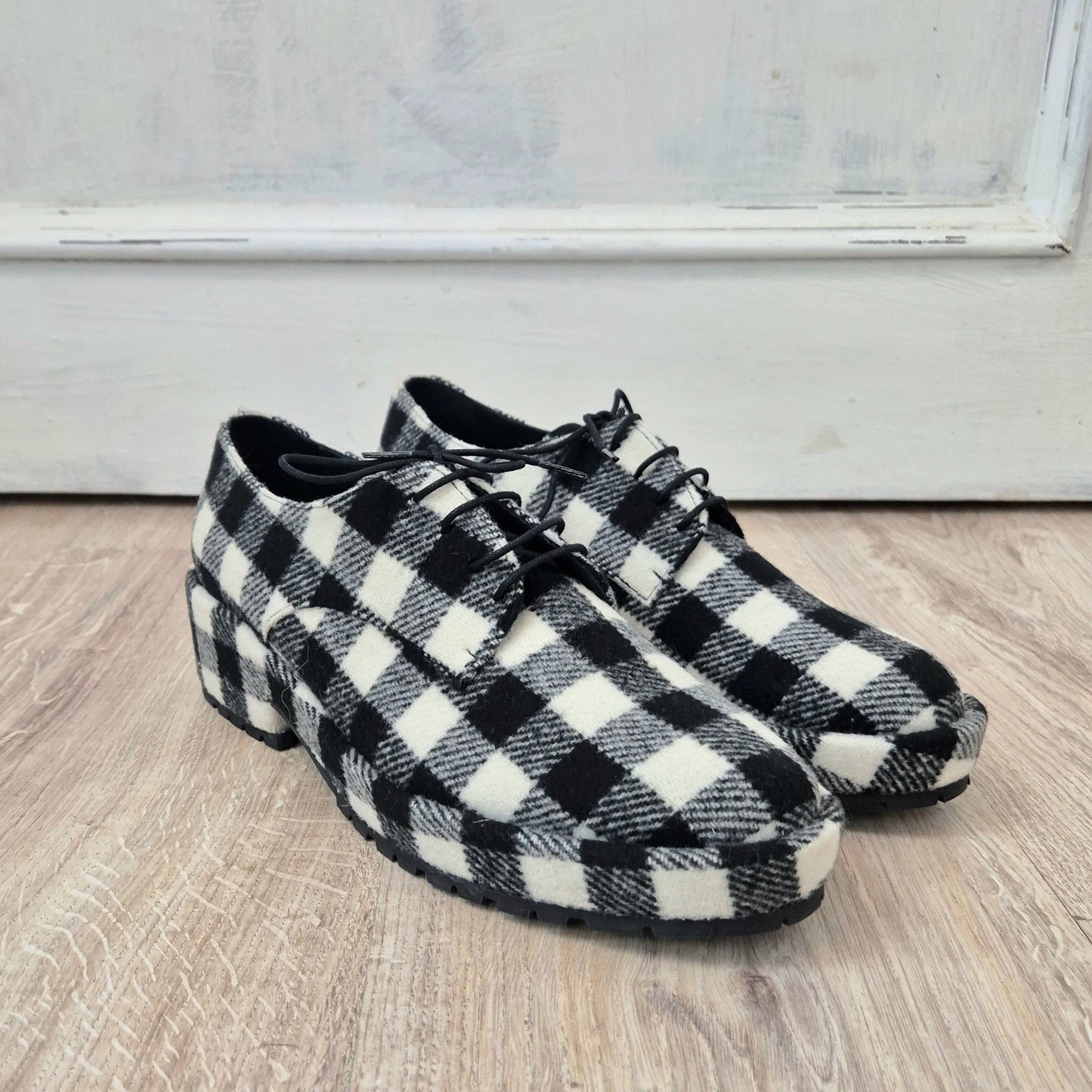 Castañer | Scarpe stringate lana