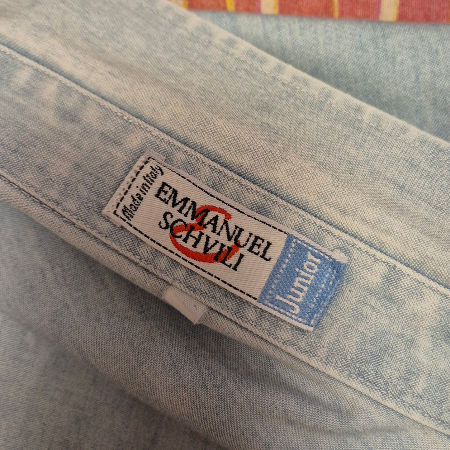 Emmanuel Schvili | Camicia Pluto denim