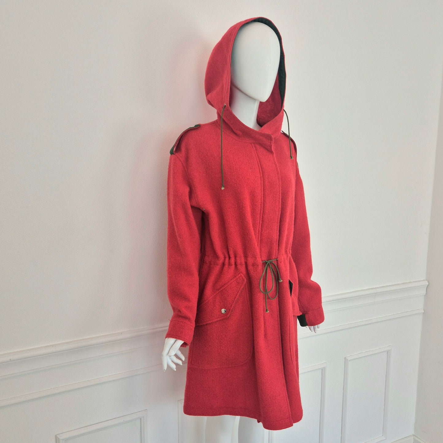 Courrēges | Cappottino rosso vintage