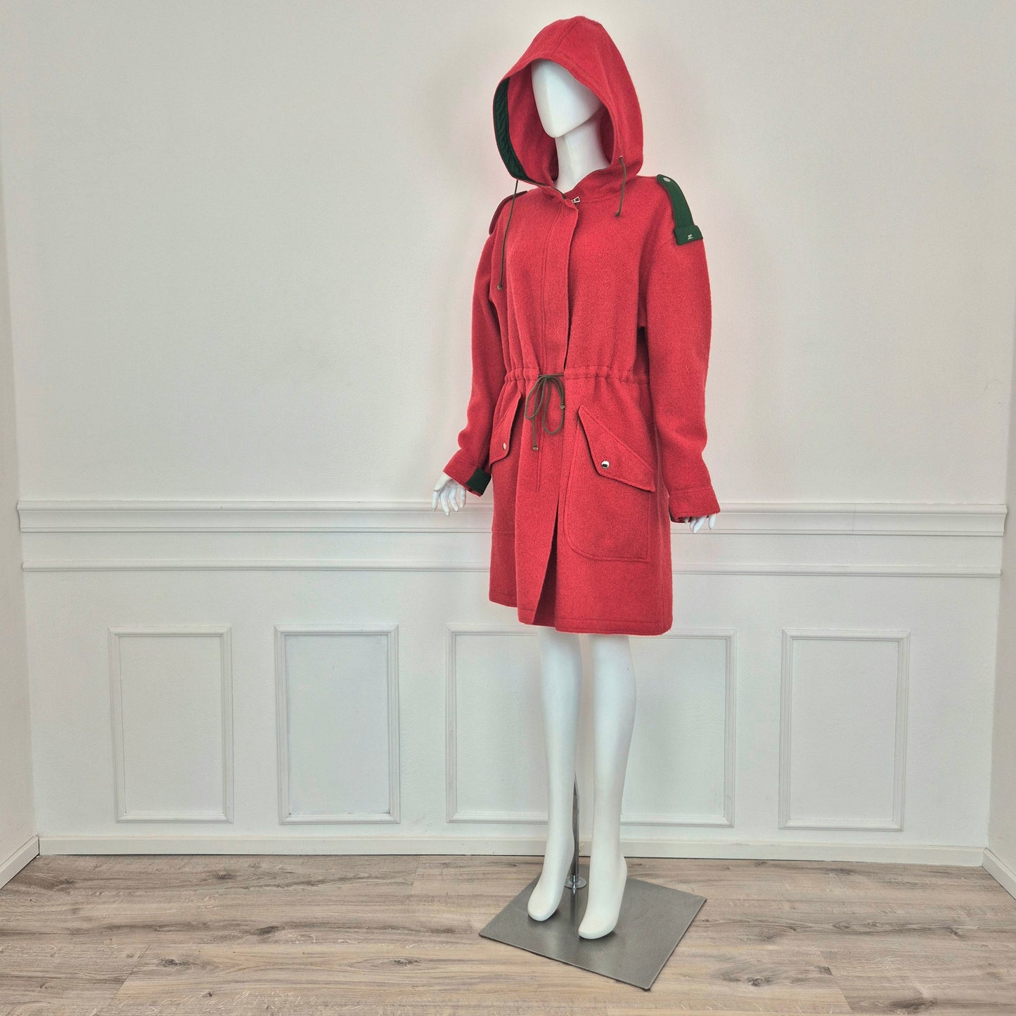 Courrēges | Cappottino rosso vintage