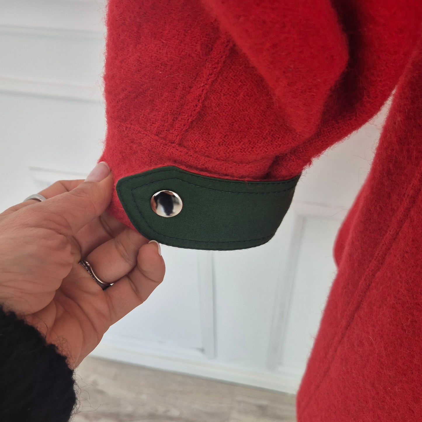 Courrēges | Cappottino rosso vintage