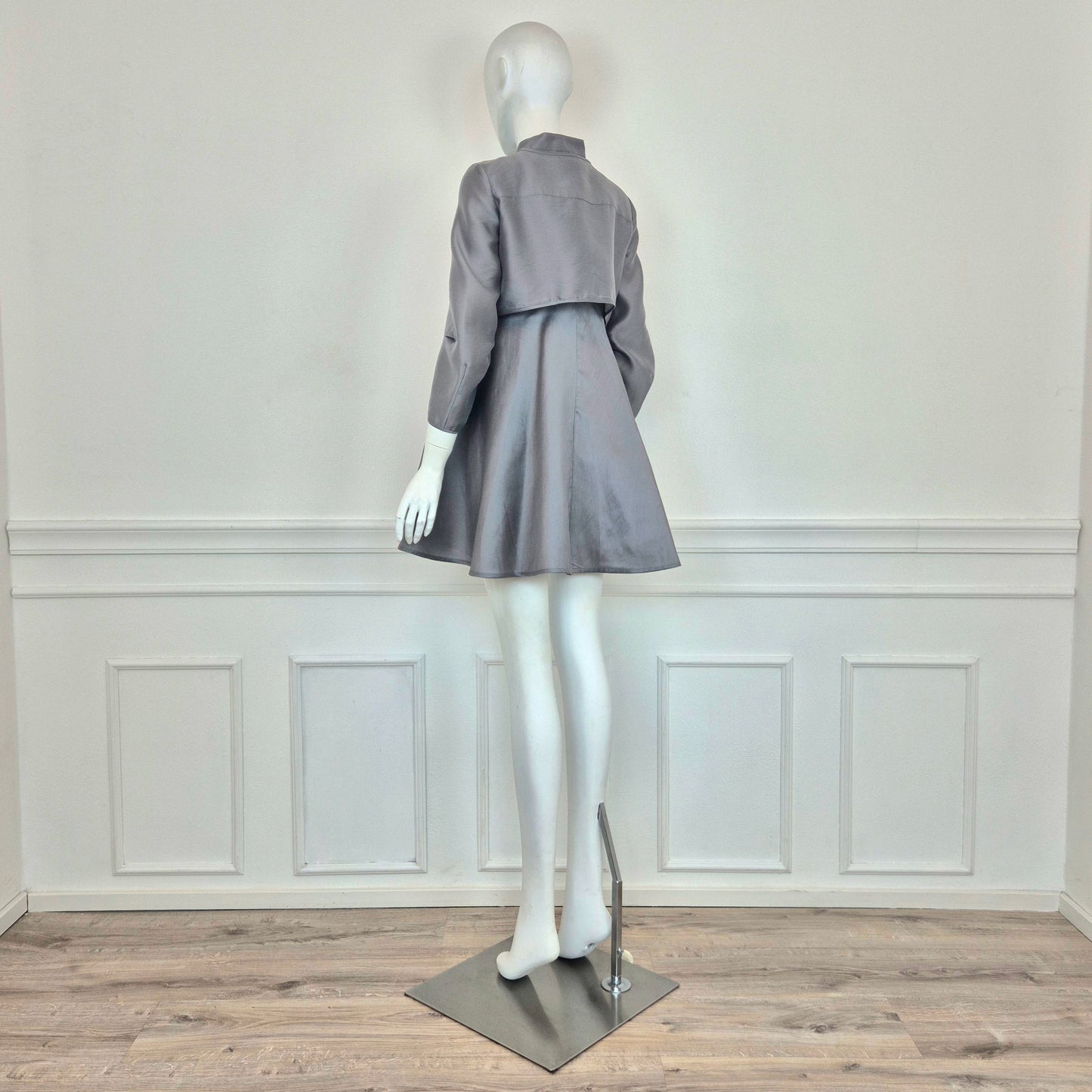 Giorgio Armani | Giacca in seta grigia