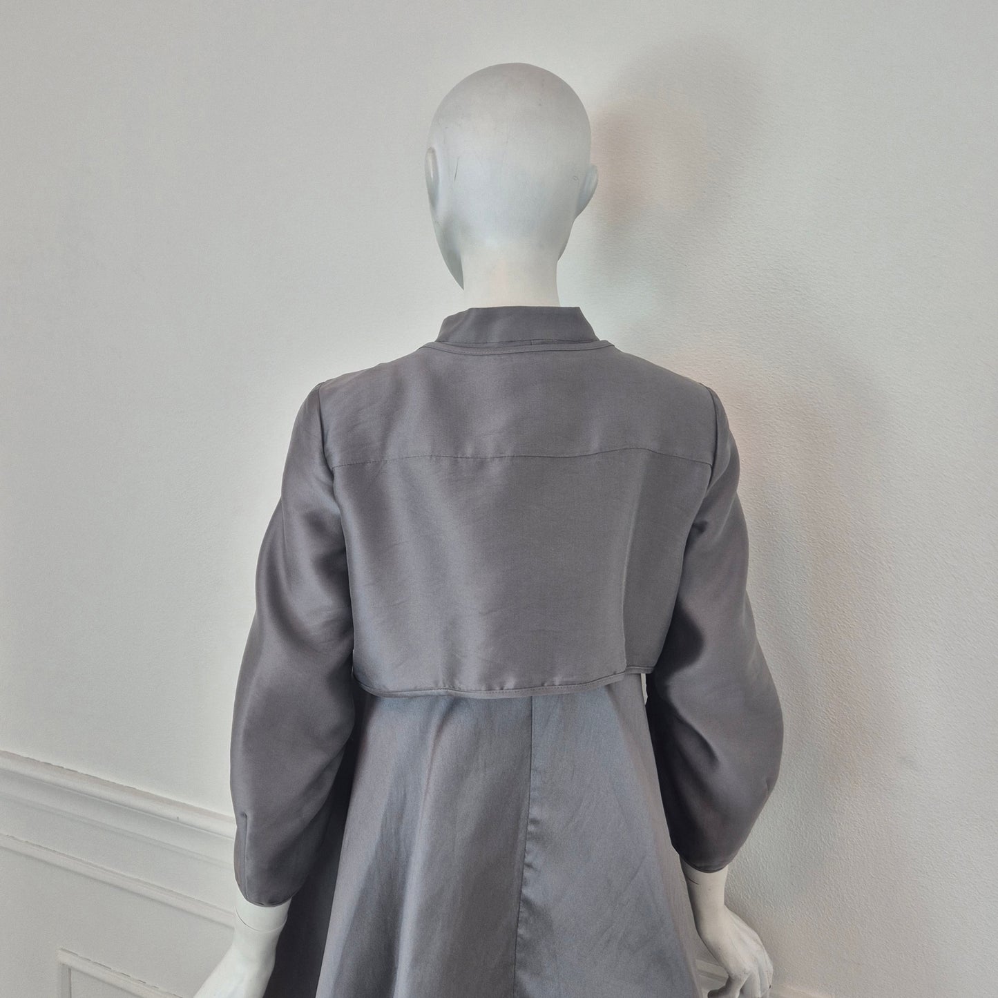 Giorgio Armani | Giacca in seta grigia