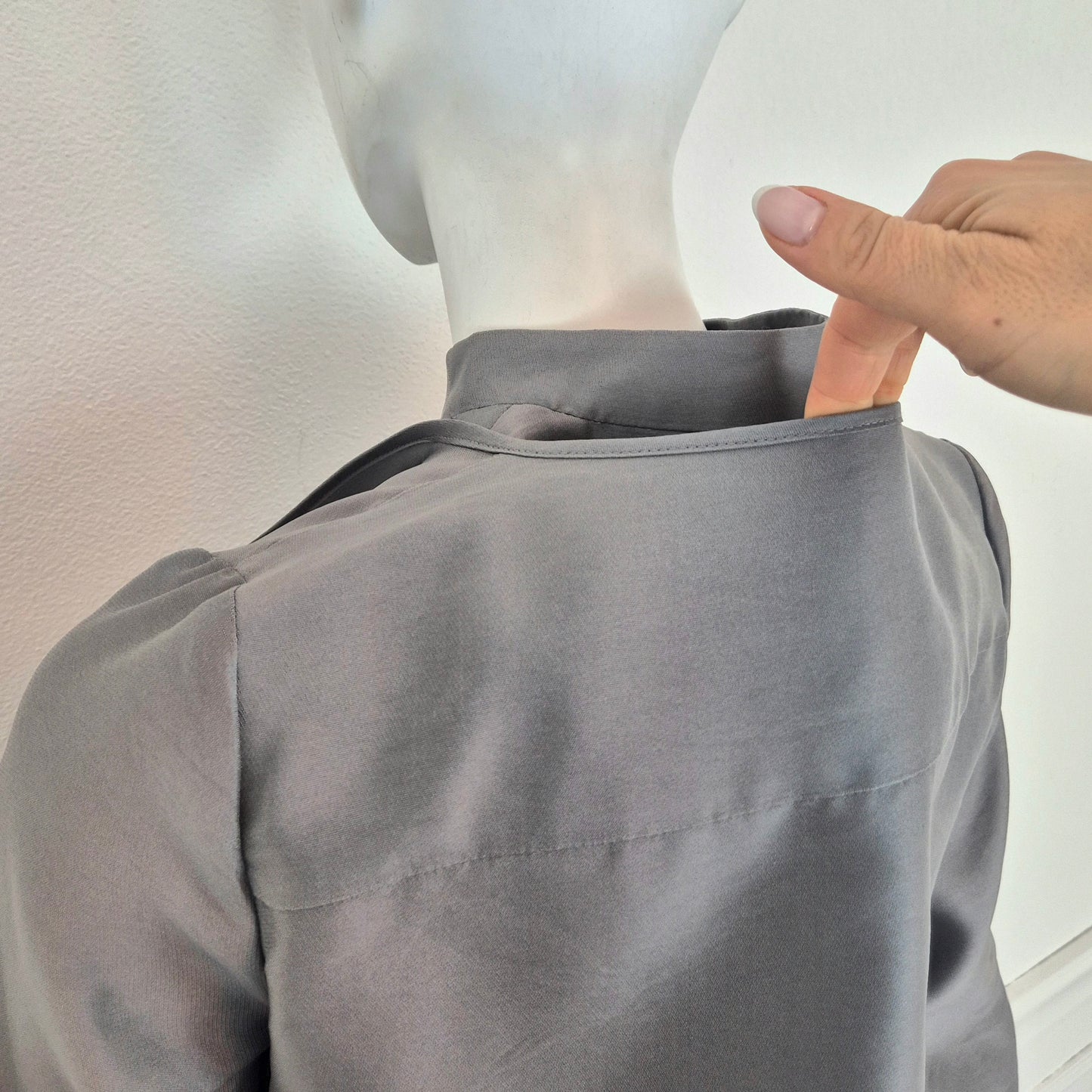 Giorgio Armani | Giacca in seta grigia