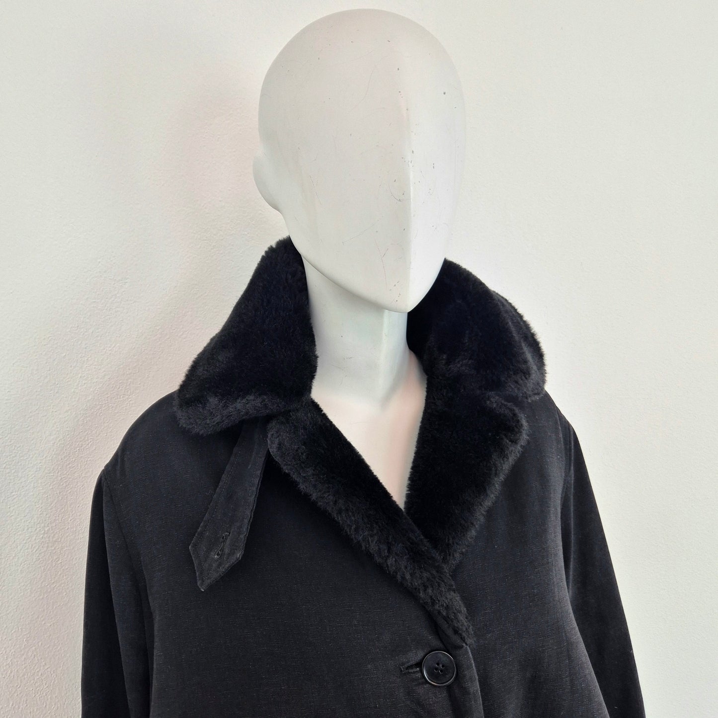 Callaghan by Romeo Gigli | Giaccone con interno in ecopelliccia 1991