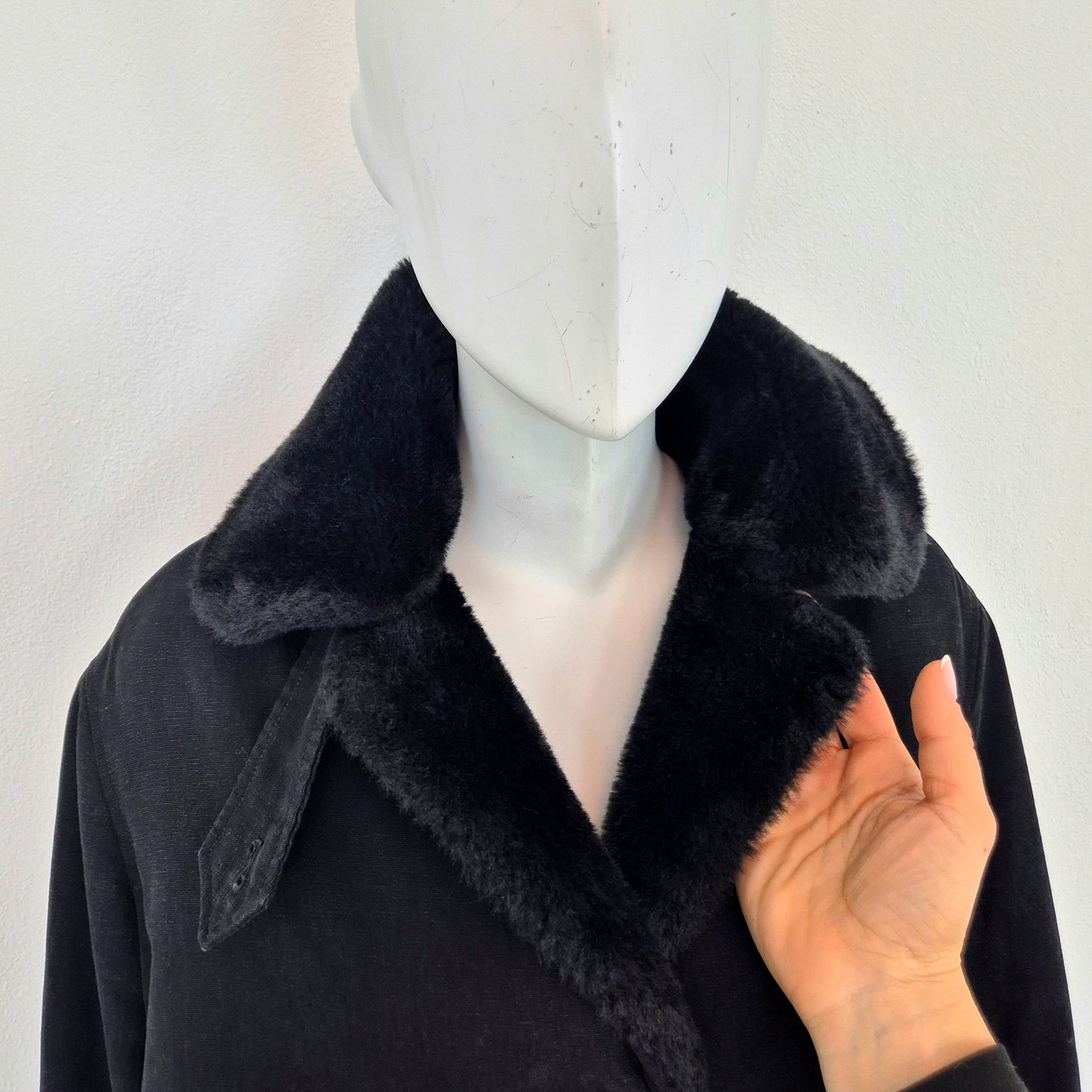 Callaghan by Romeo Gigli | Giaccone con interno in ecopelliccia 1991