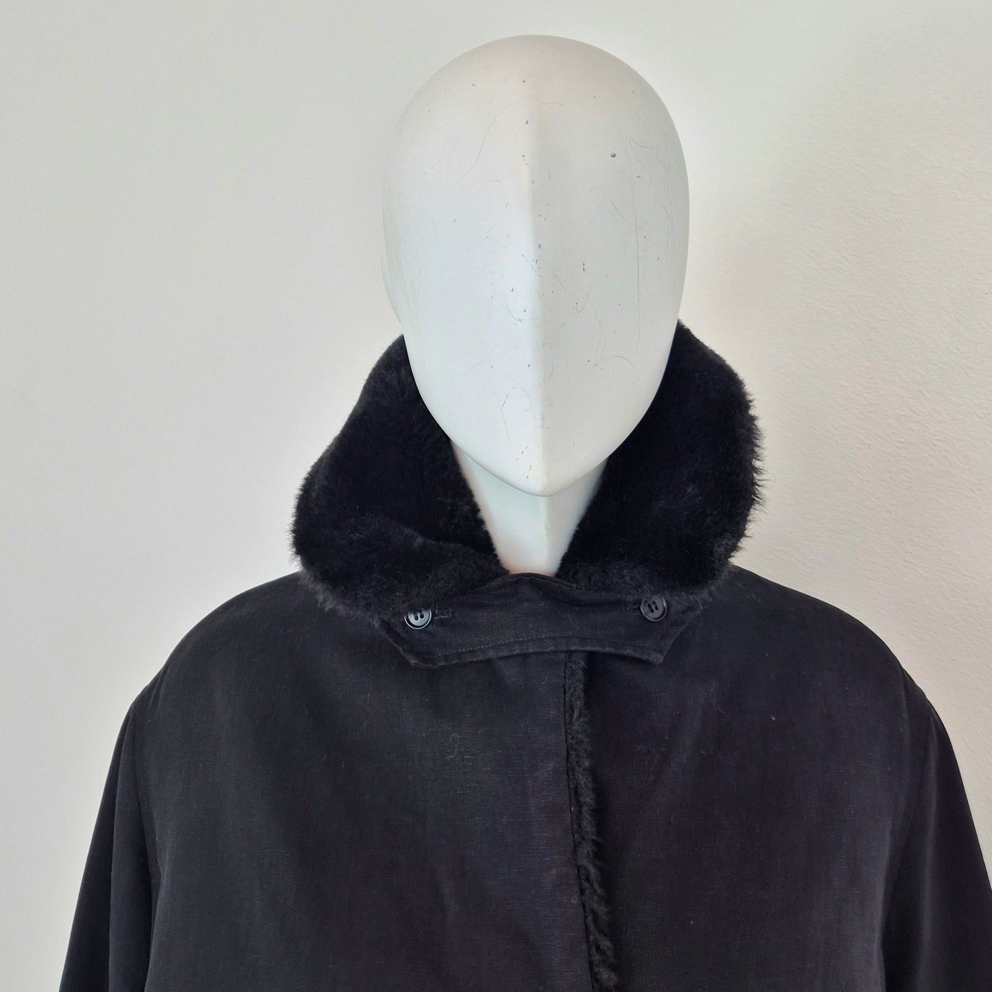 Callaghan by Romeo Gigli | Giaccone con interno in ecopelliccia 1991