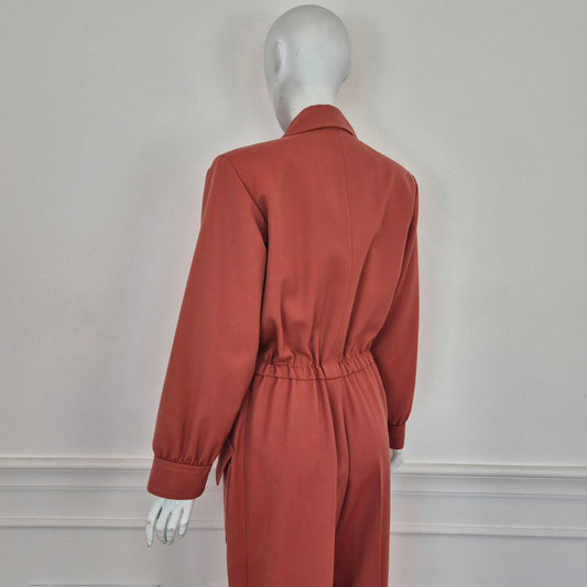 Yves Saint Laurent | Tuta vintage bottoni conchiglia