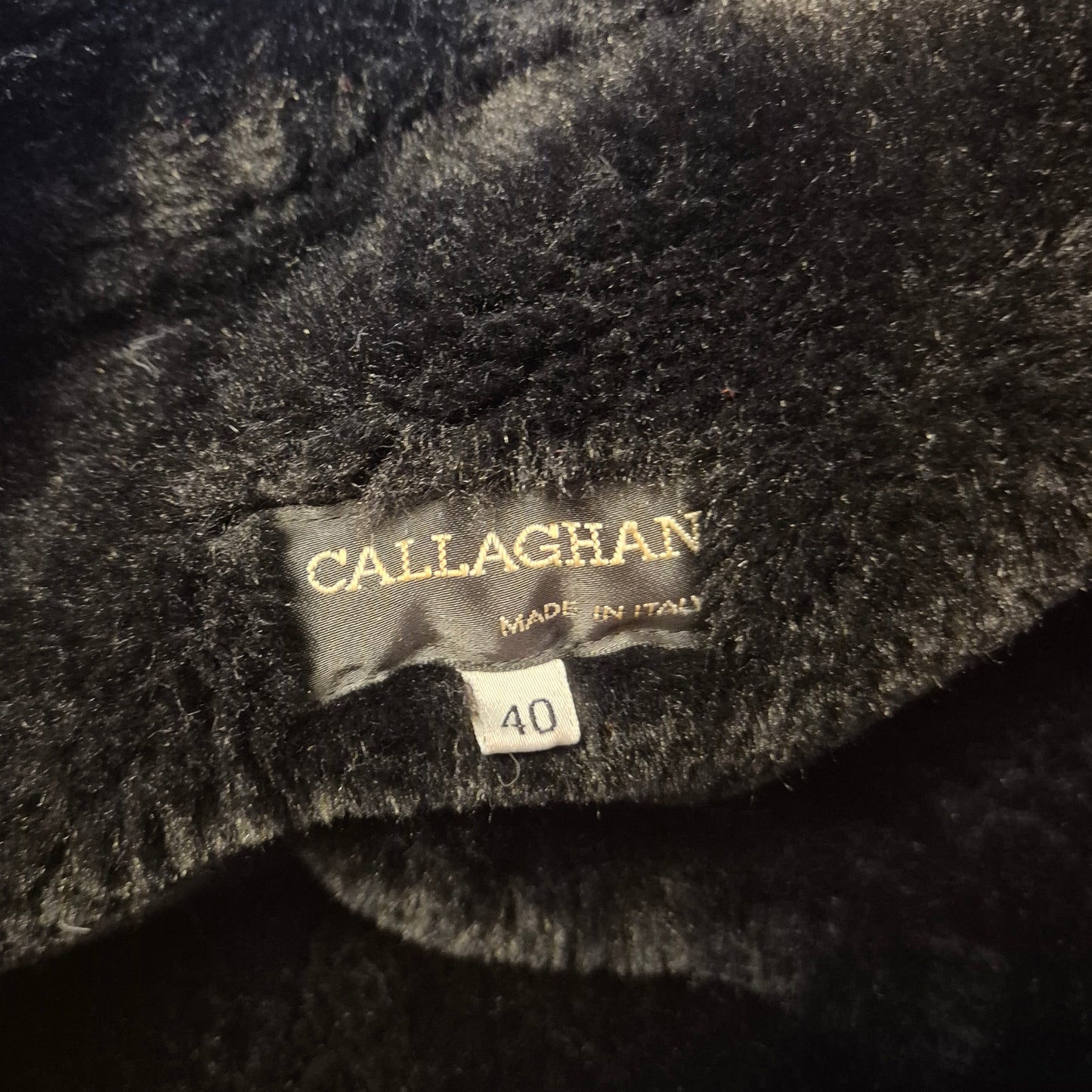 Callaghan by Romeo Gigli | Giaccone con interno in ecopelliccia 1991