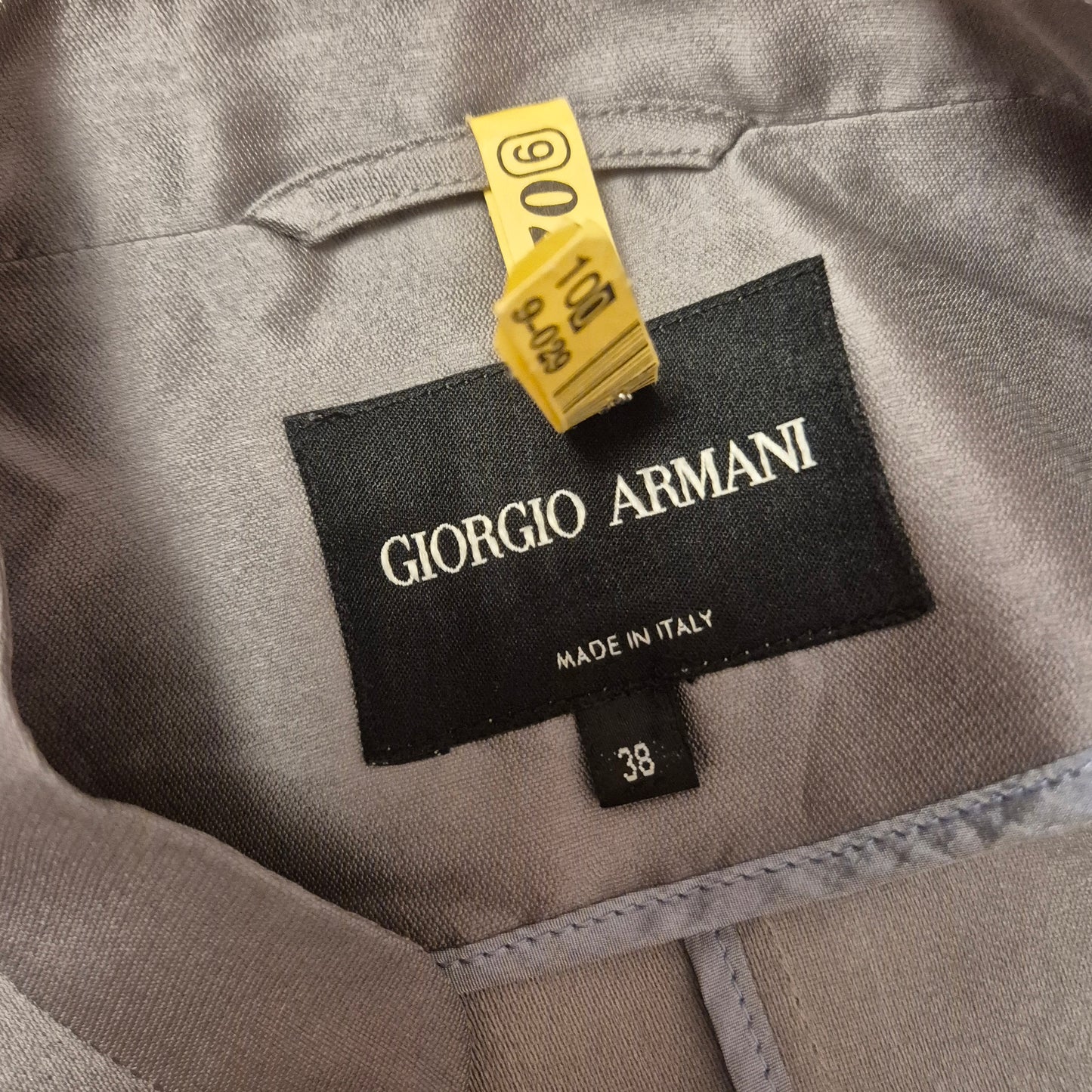 Giorgio Armani | Giacca in seta grigia
