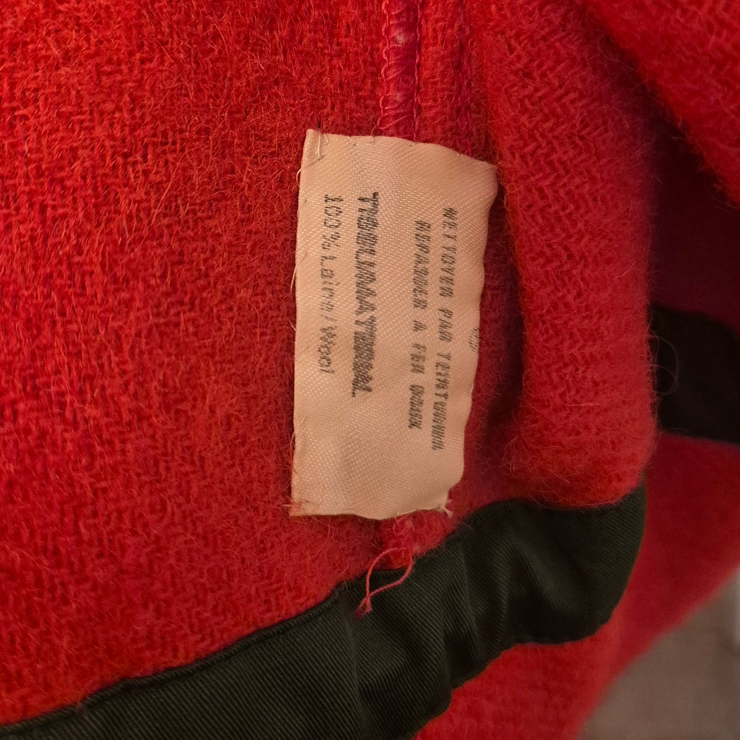 Courrēges | Cappottino rosso vintage