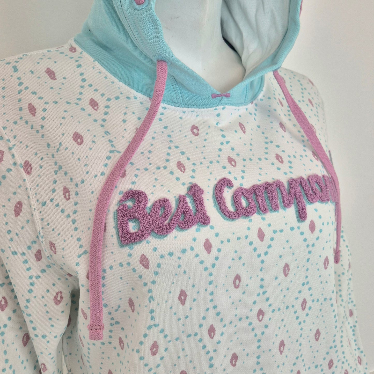 Best Companyby Olmes Carretti | Felpa bianca con cappuccio