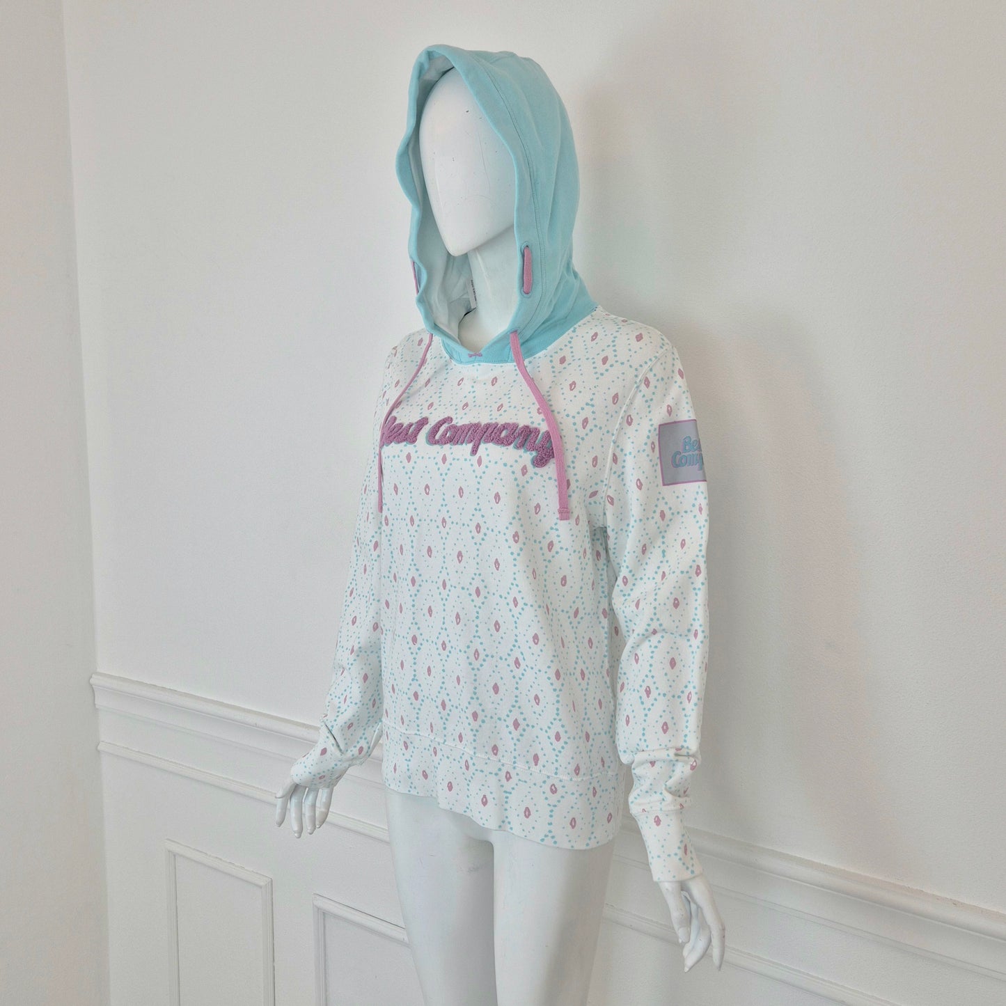 Best Companyby Olmes Carretti | Felpa bianca con cappuccio