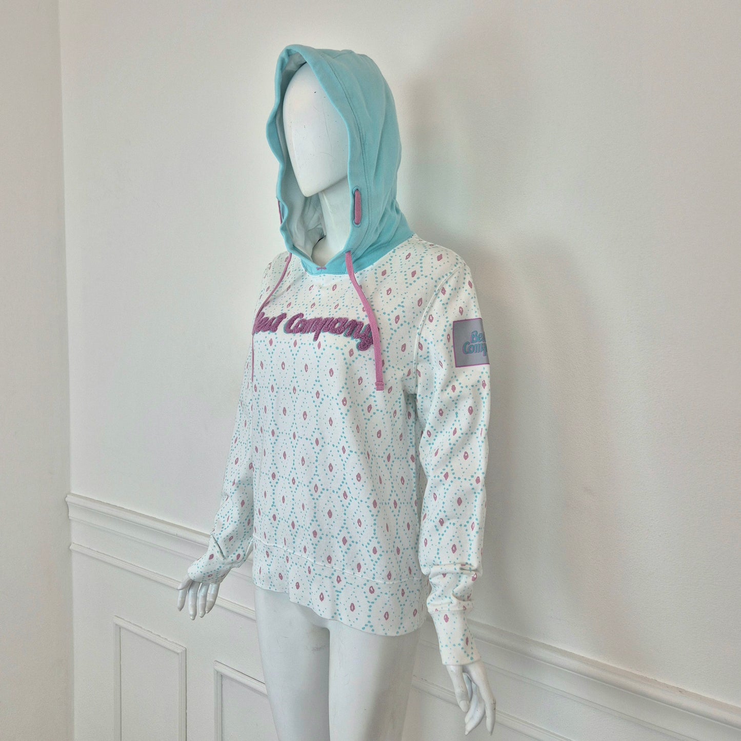 Best Companyby Olmes Carretti | Felpa bianca con cappuccio