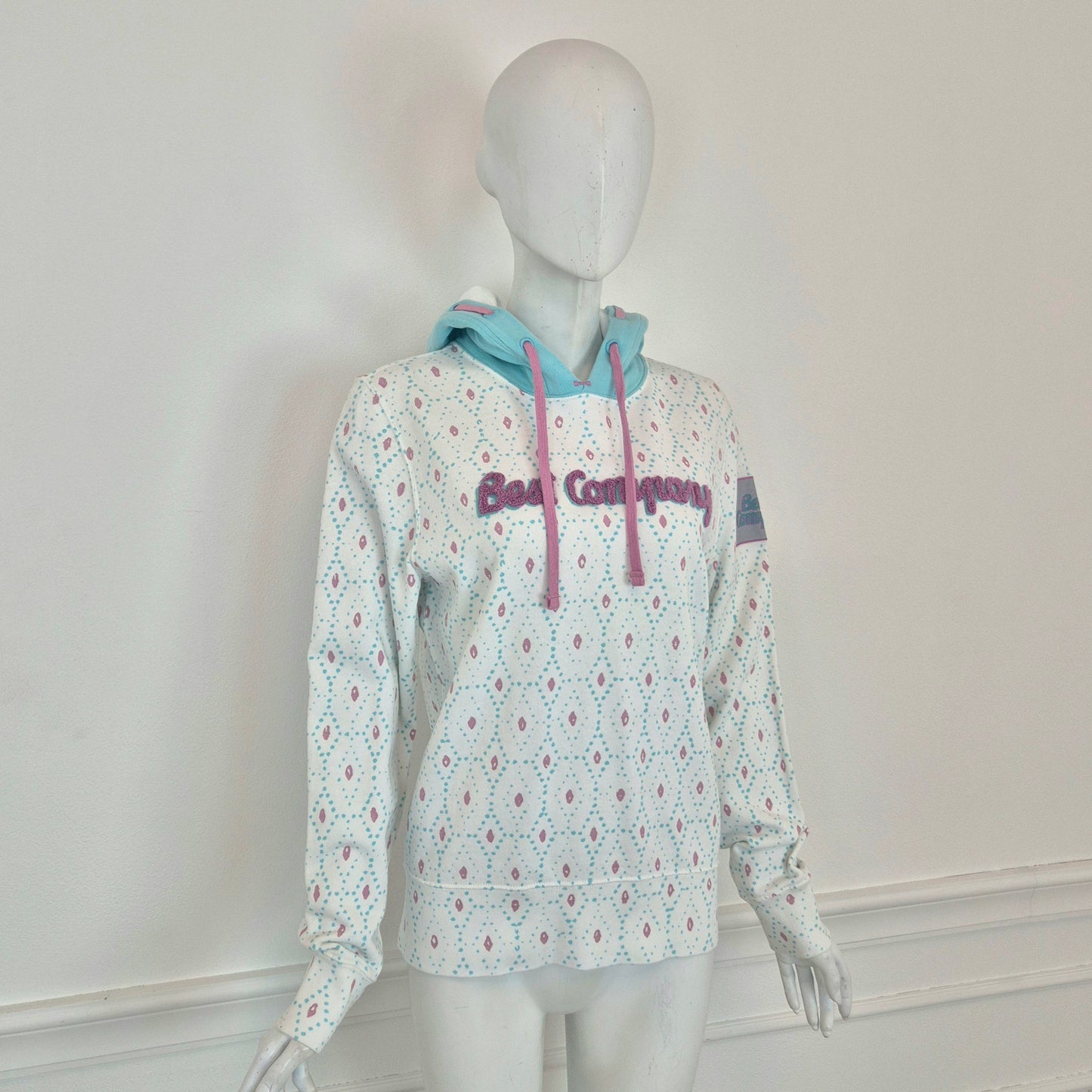 Best Companyby Olmes Carretti | Felpa bianca con cappuccio