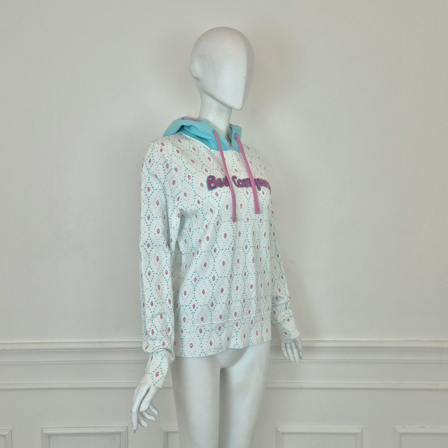 Best Companyby Olmes Carretti | Felpa bianca con cappuccio