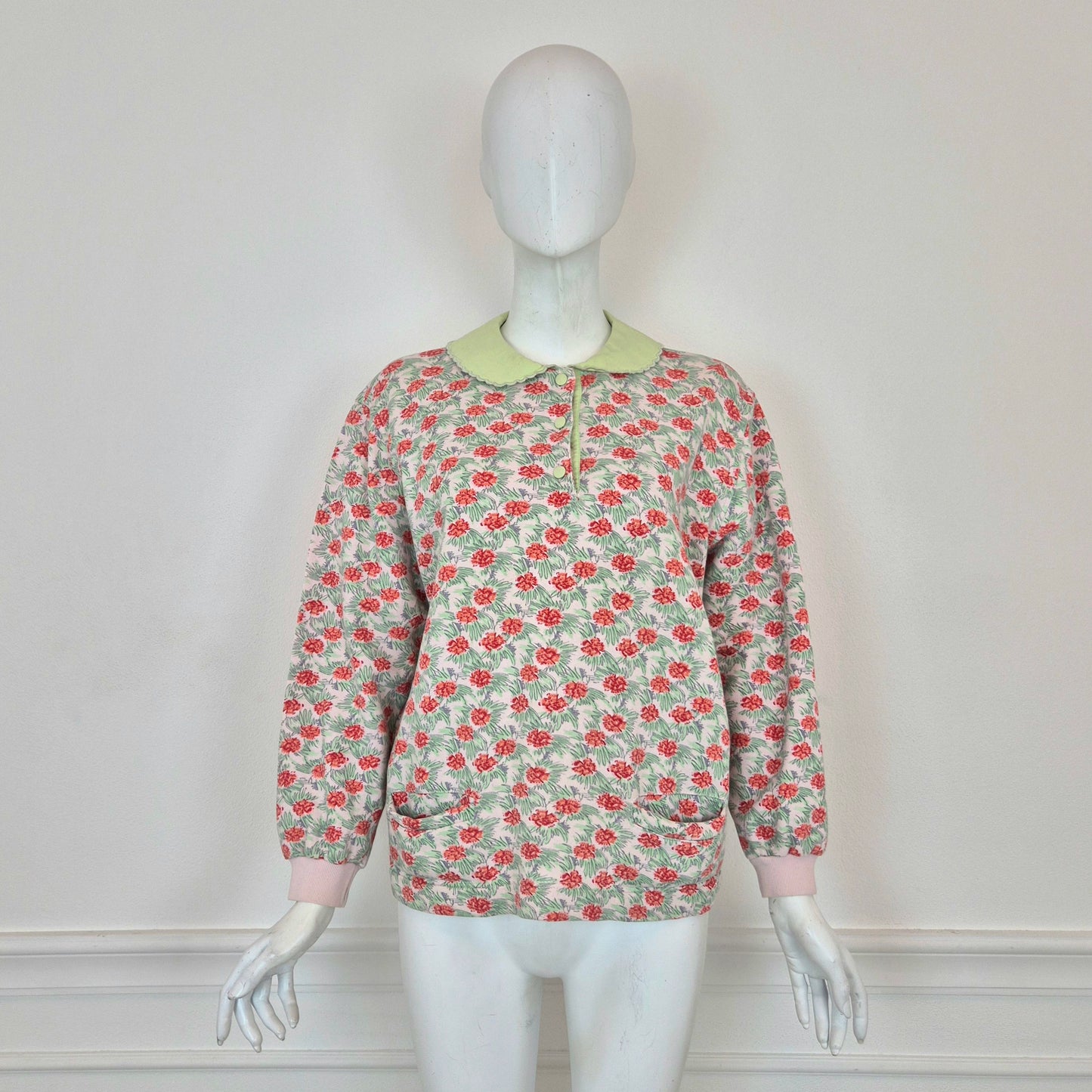 Naj Oleari | Felpa colletto verde