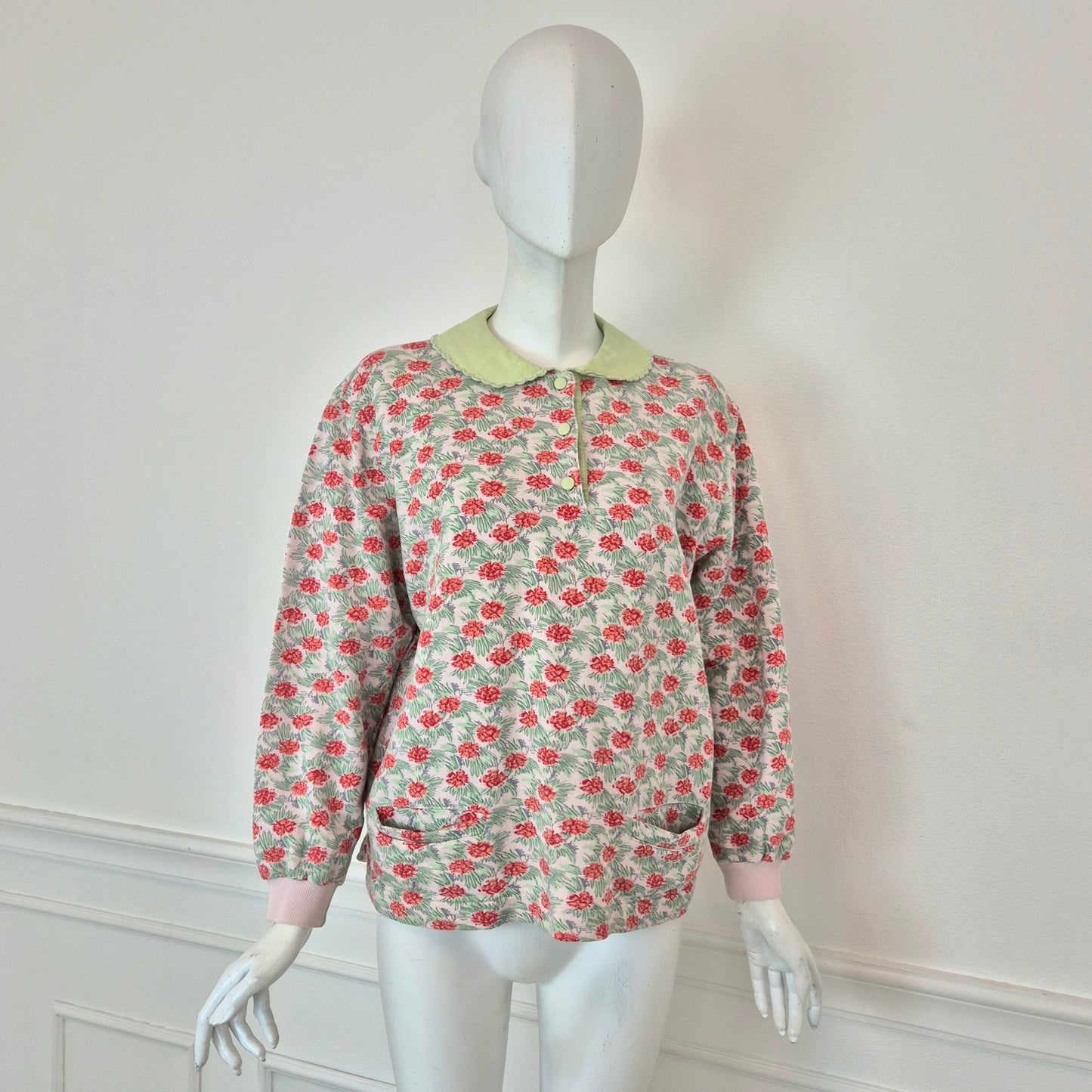 Naj Oleari | Felpa colletto verde