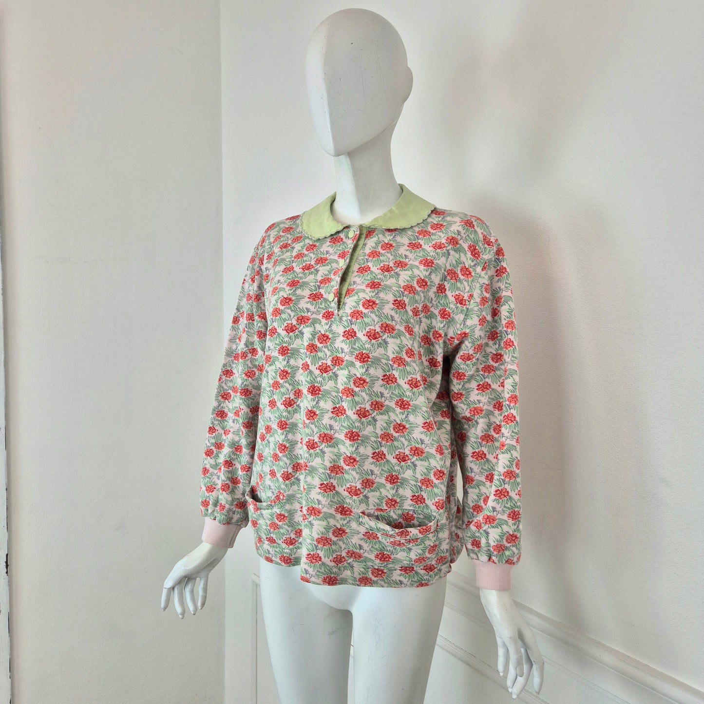 Naj Oleari | Felpa colletto verde