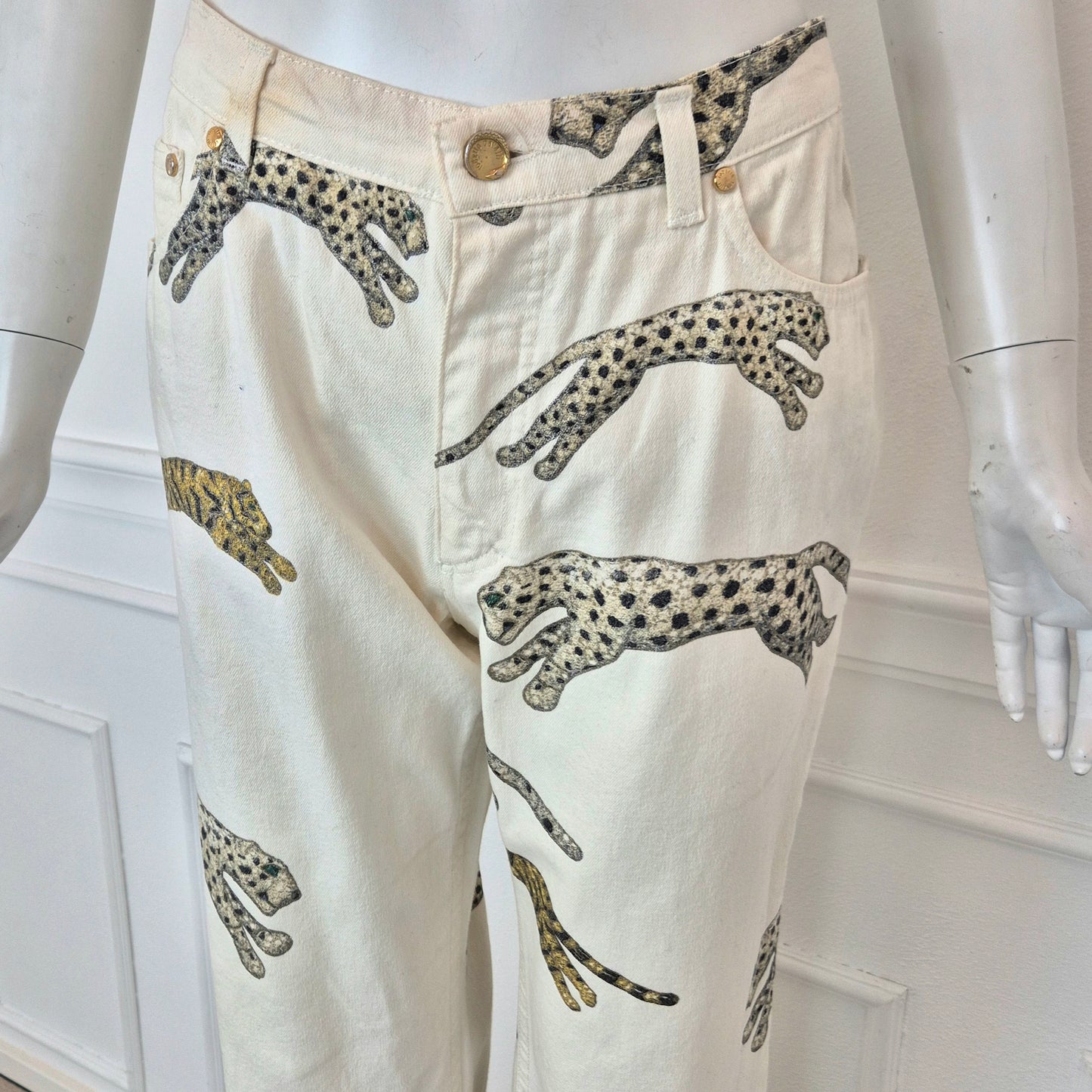 Roberto Cavalli | Jeans tigri e leopardi SS 2002