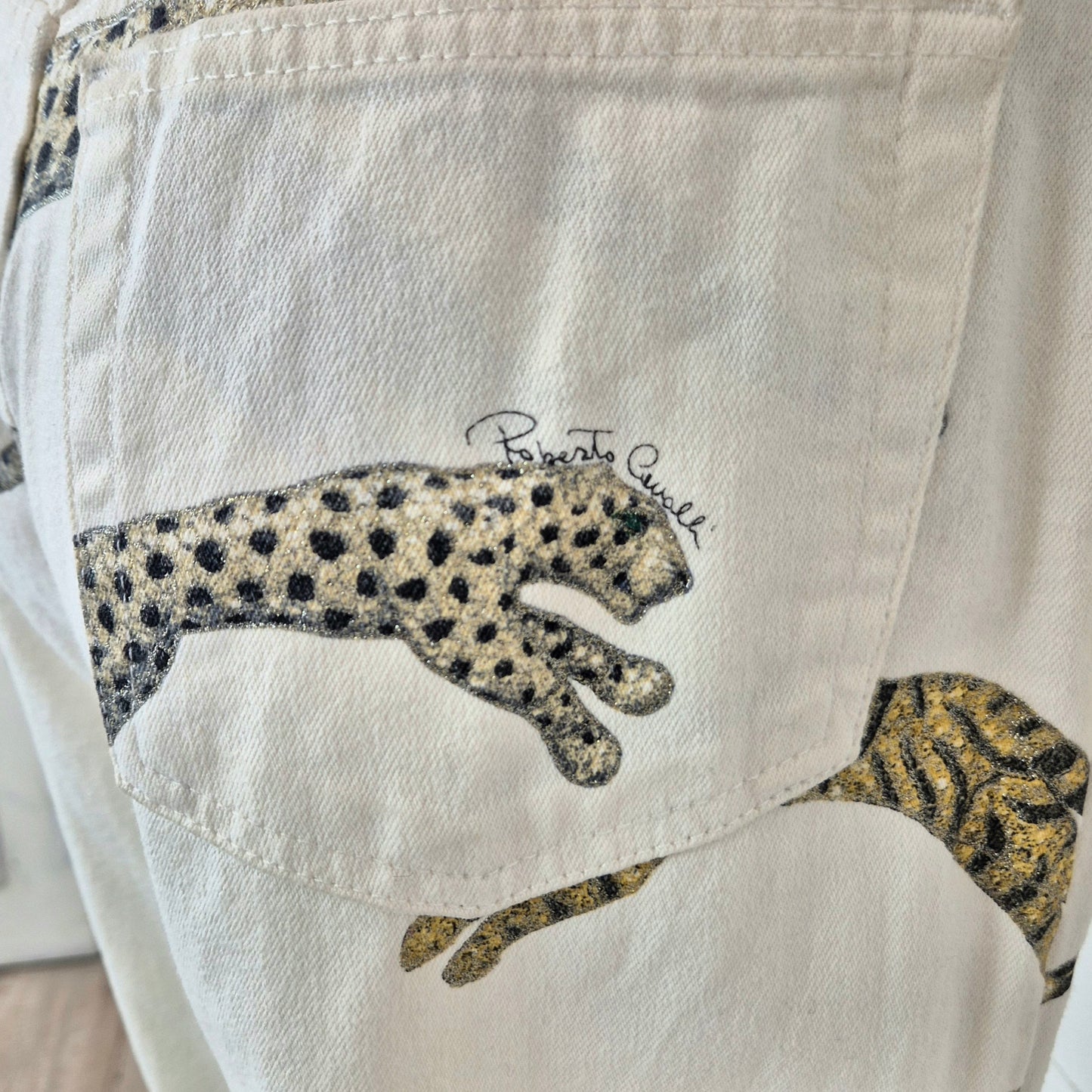 Roberto Cavalli | Jeans tigri e leopardi SS 2002