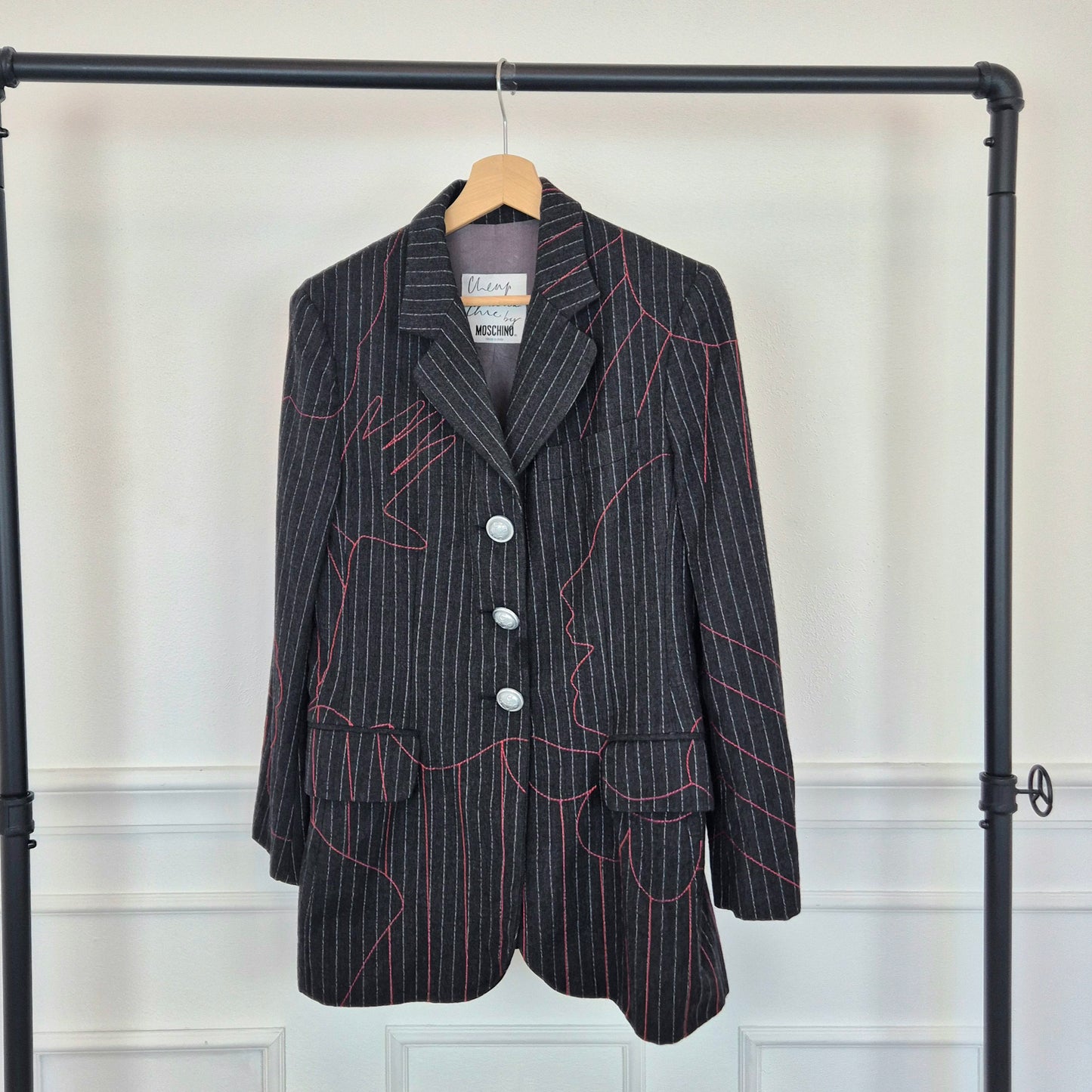 Moschino | Blazer gessato Olivia