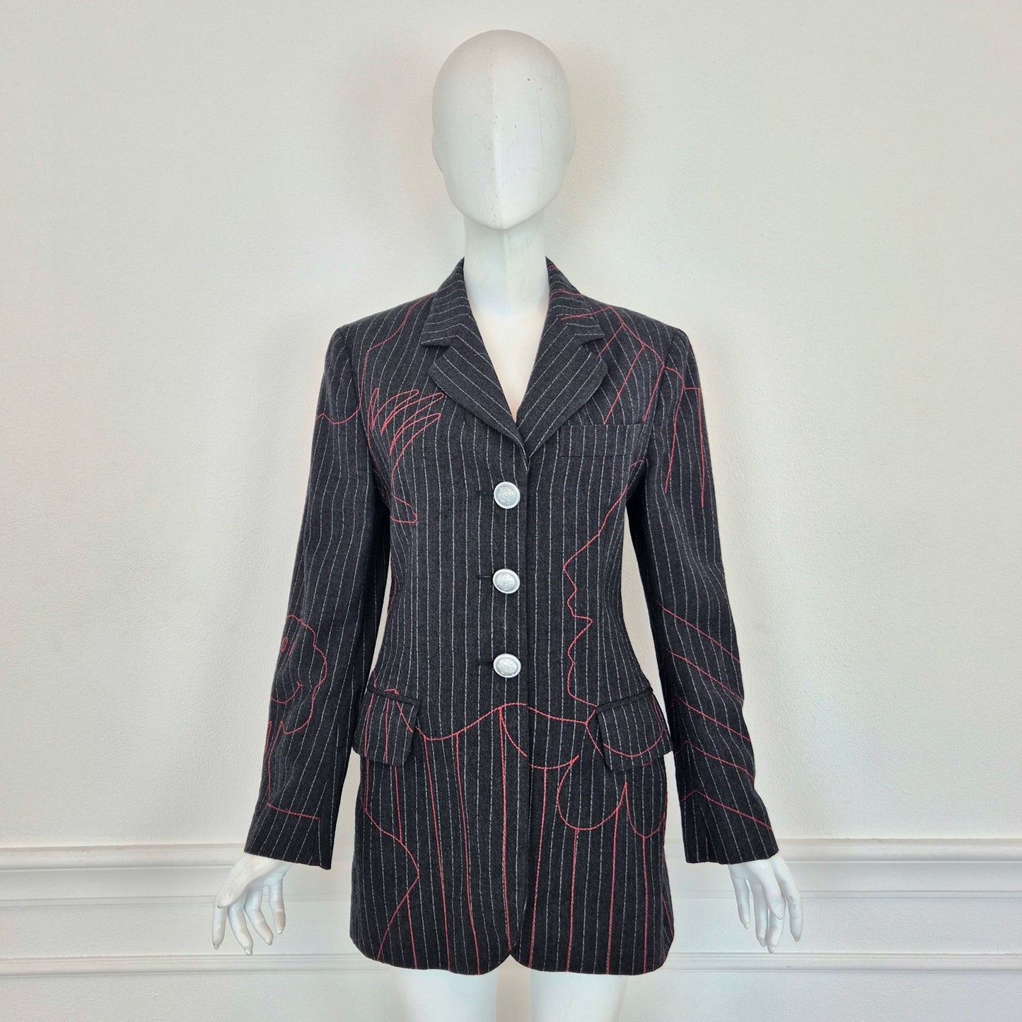 Moschino | Blazer gessato Olivia